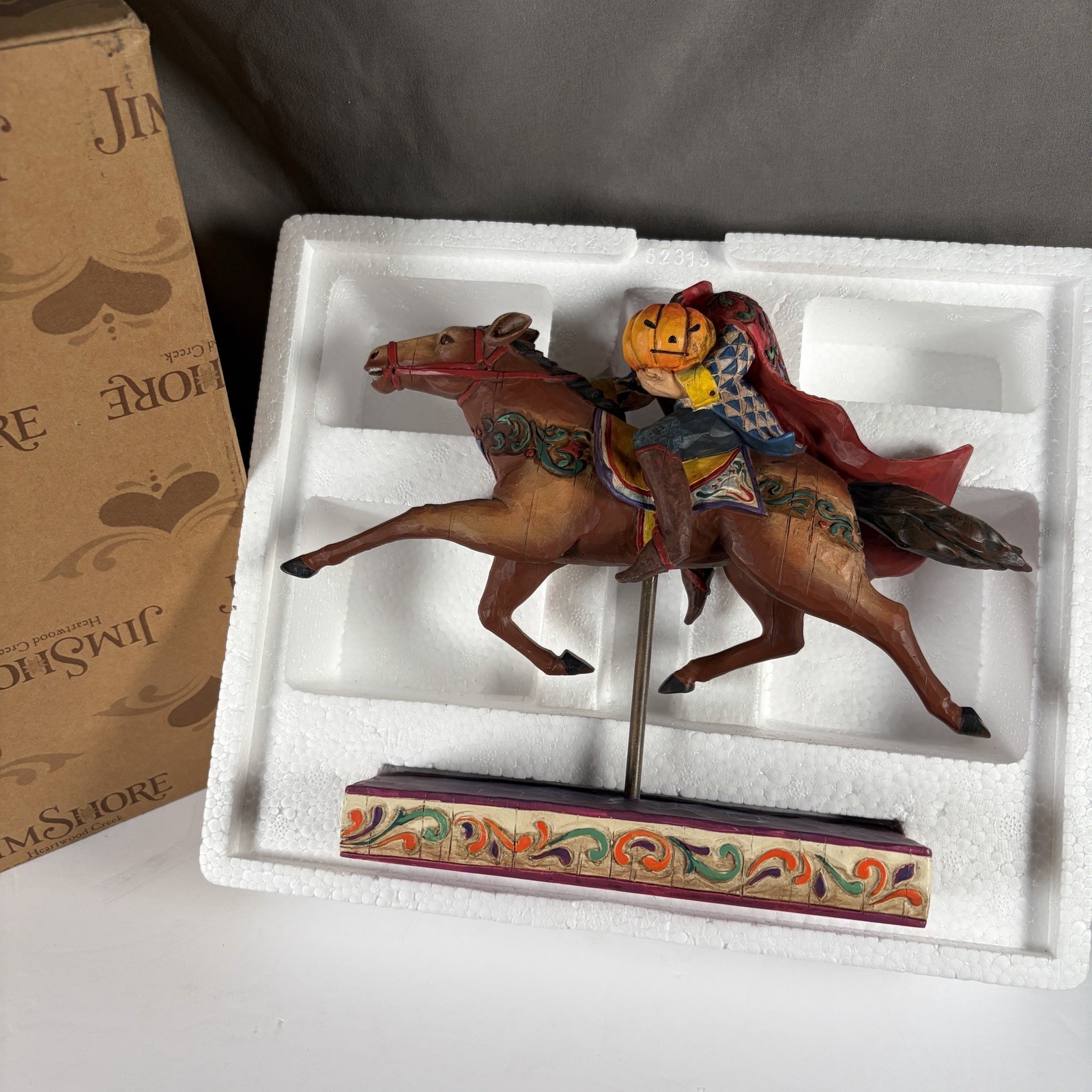 Jim Shore The Headless Rider Follows Horseman 2005 Retired With Box
