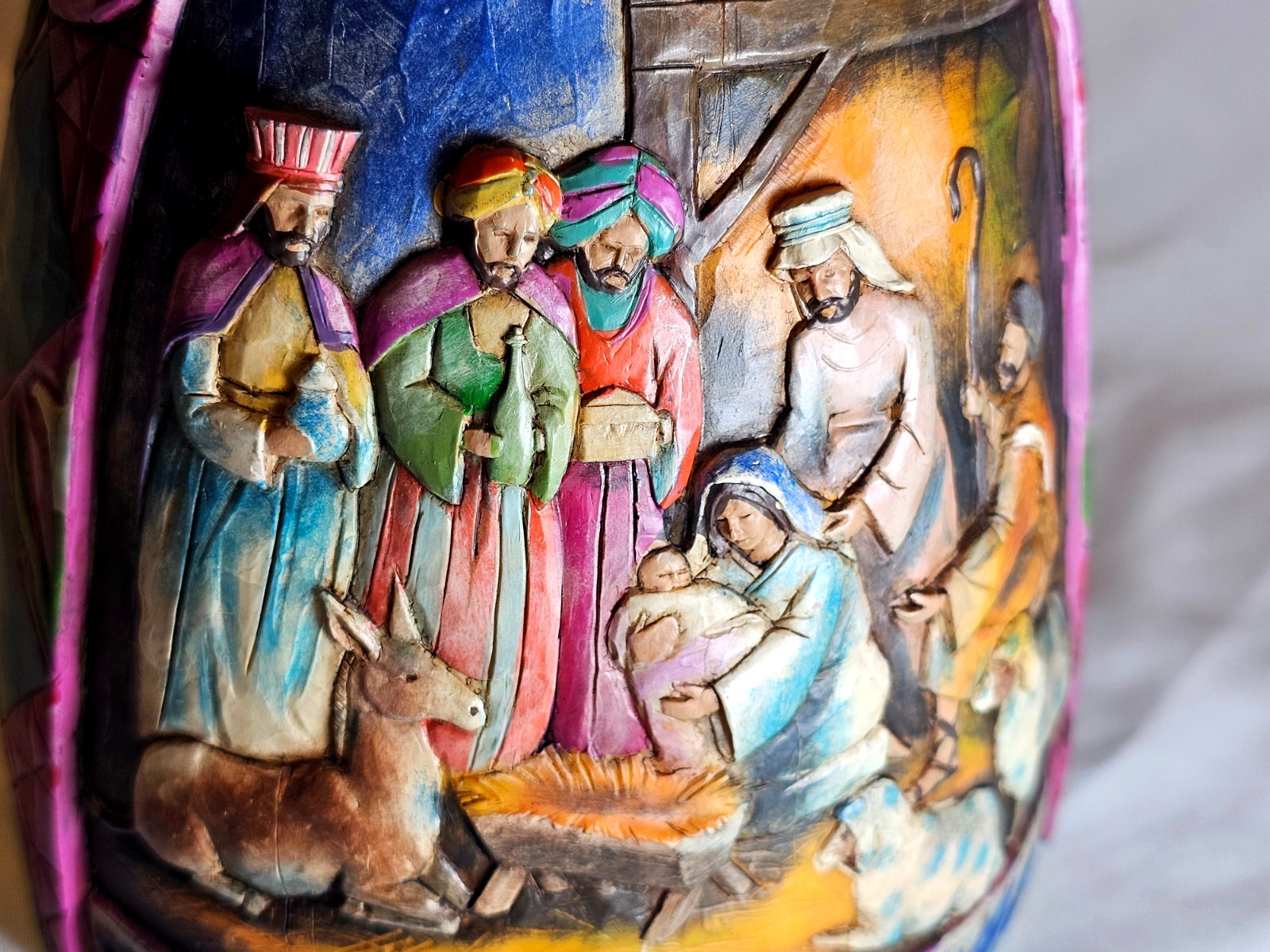 Jim Shore A Star Shall Guide Us Angel Nativity Scene Gown 2005 C4003273