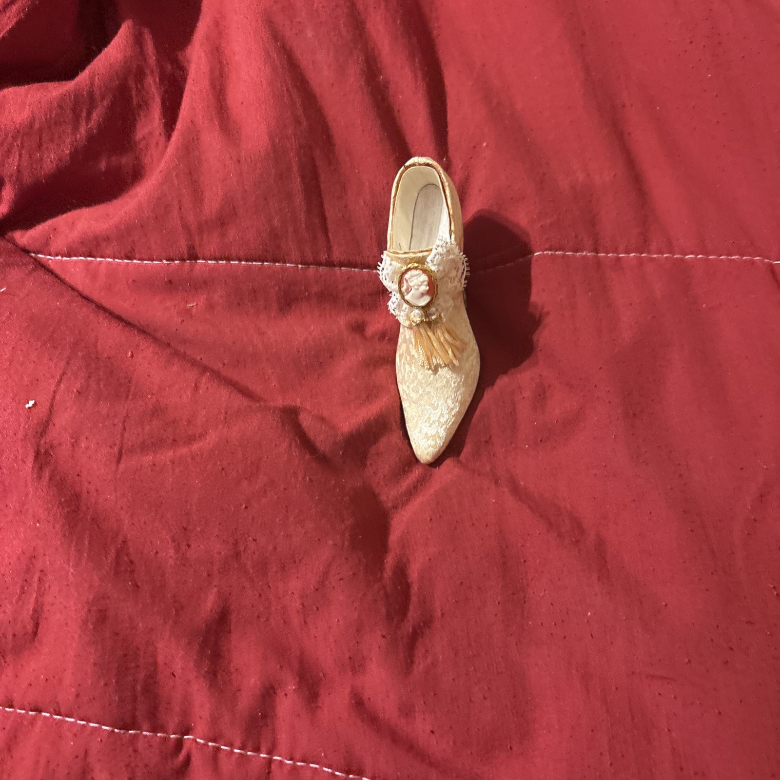 Words Of Love Vintage Collectable Miniature Shoe