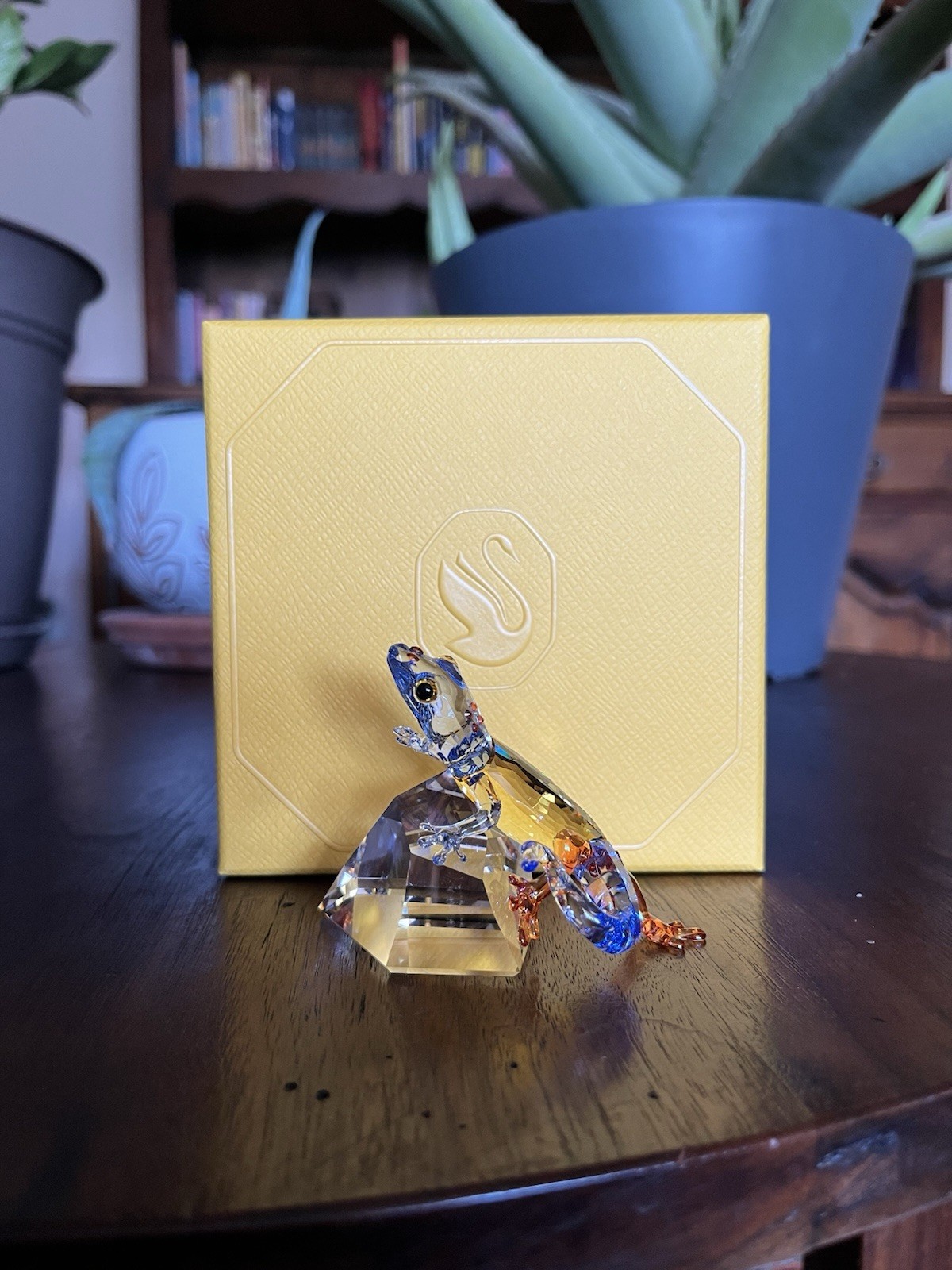 Swarovski Crystal Idyllia Gecko, Multicolored, Figurine Decoration 5693146