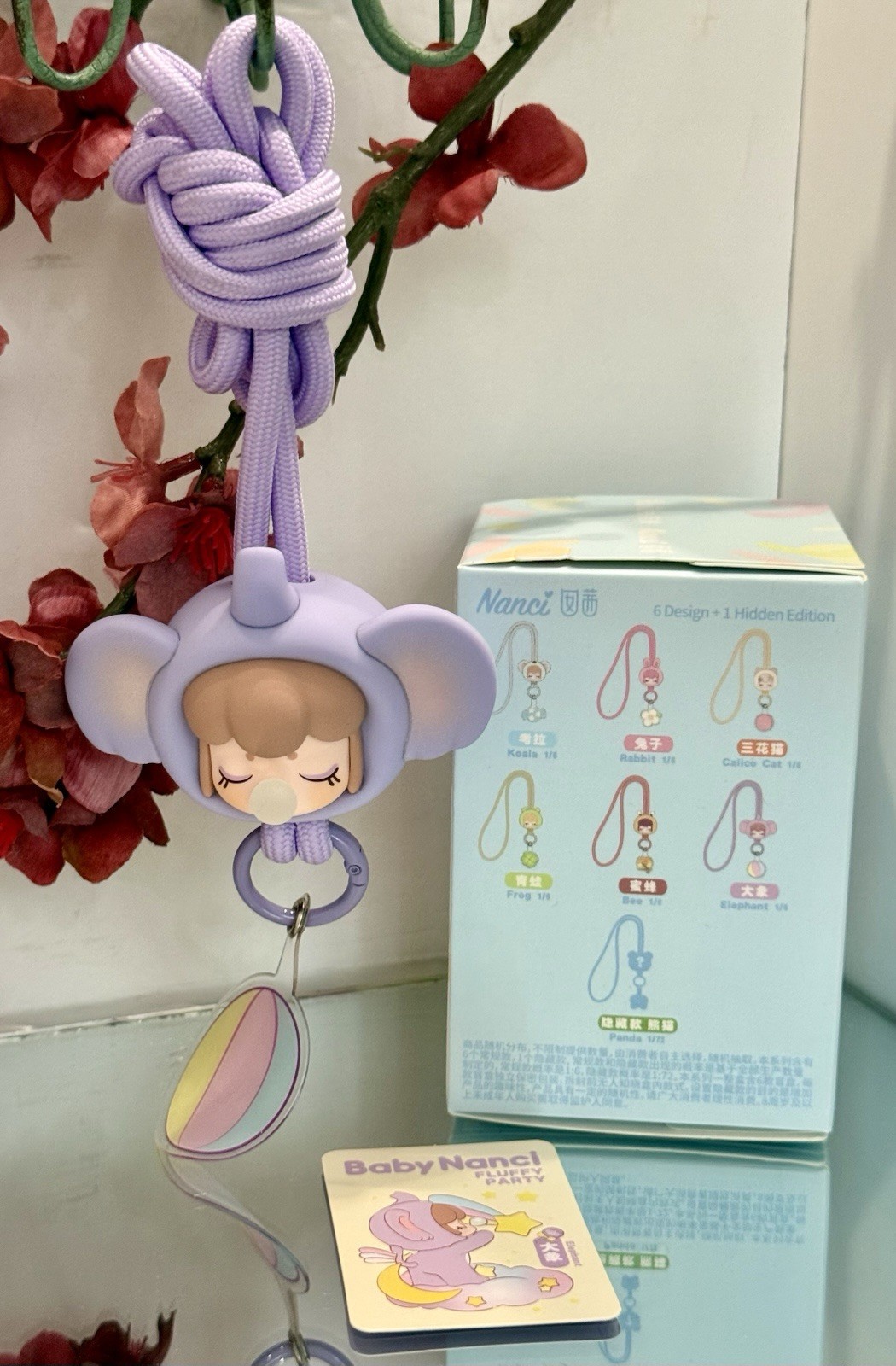Rolife Baby Nanci FLUFFY PARTY Phone Strap Nanci Figure Authentic USA Seller