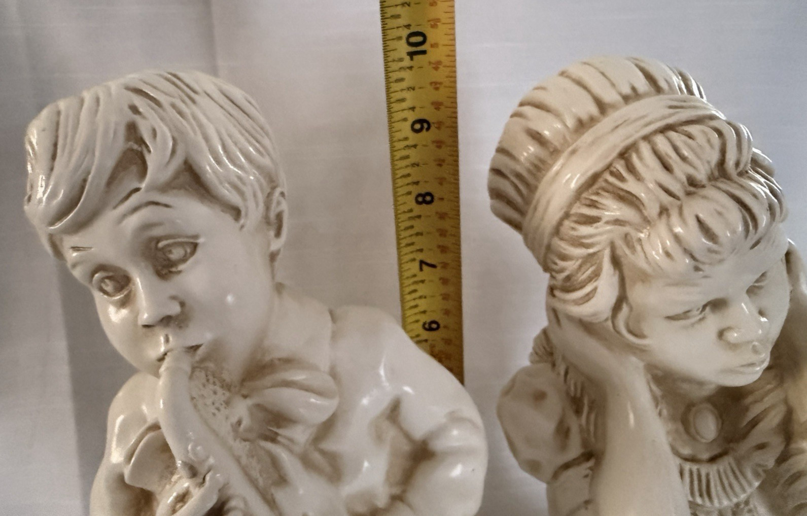 Vintage 1971 Universal Statuary Corp. Chicago “The Music Lesson” 136B 136G