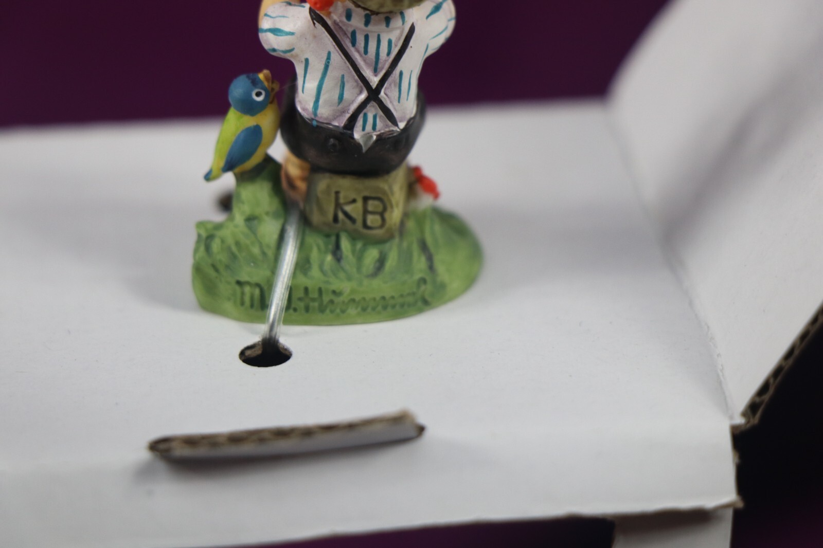 Vintage Miniature Goebel Hummel 1.75″ In D Major Figurine NOB