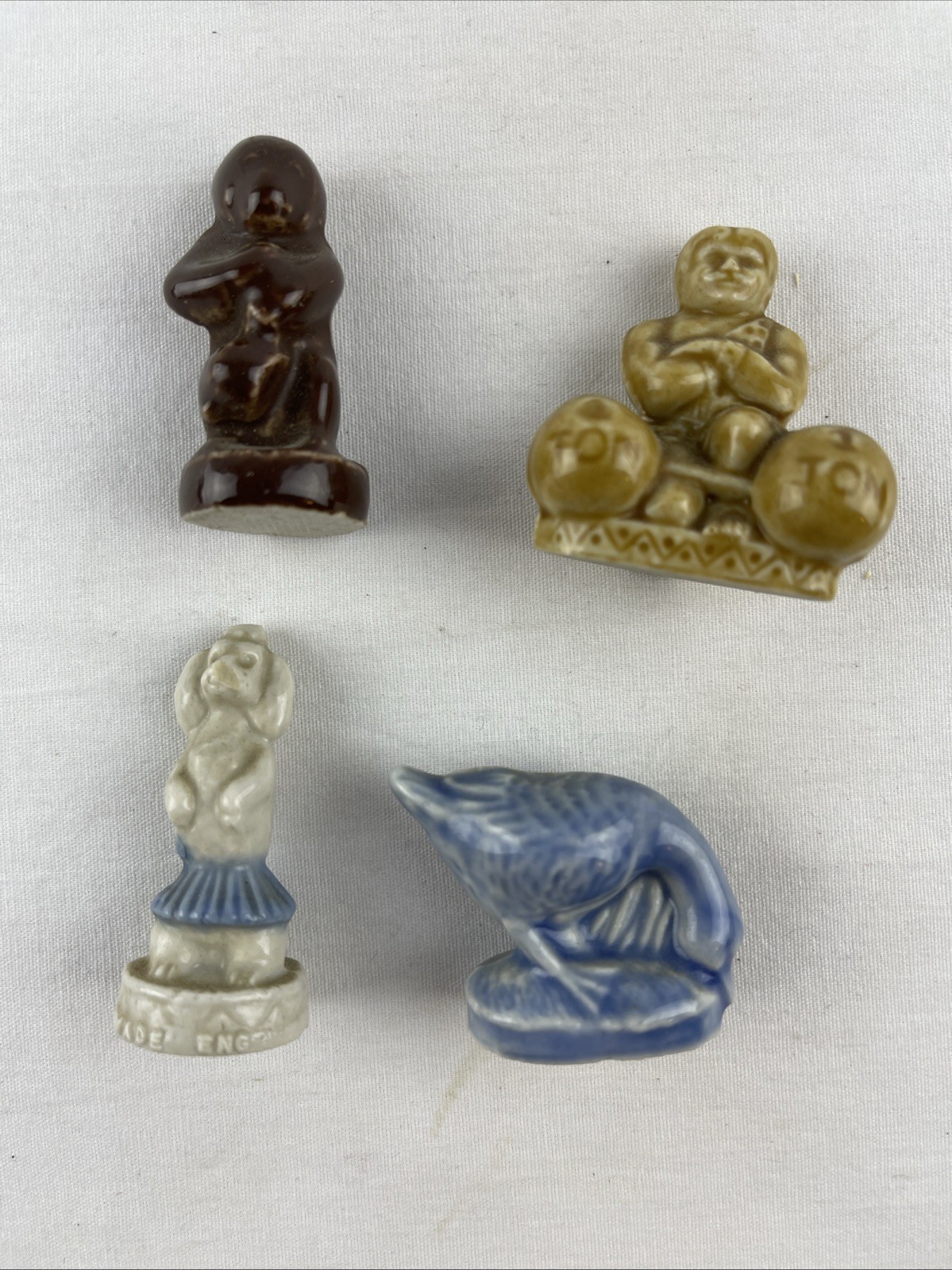 Wade Tea Rose Circus Series Figurines Porcelain England Lot Of 9