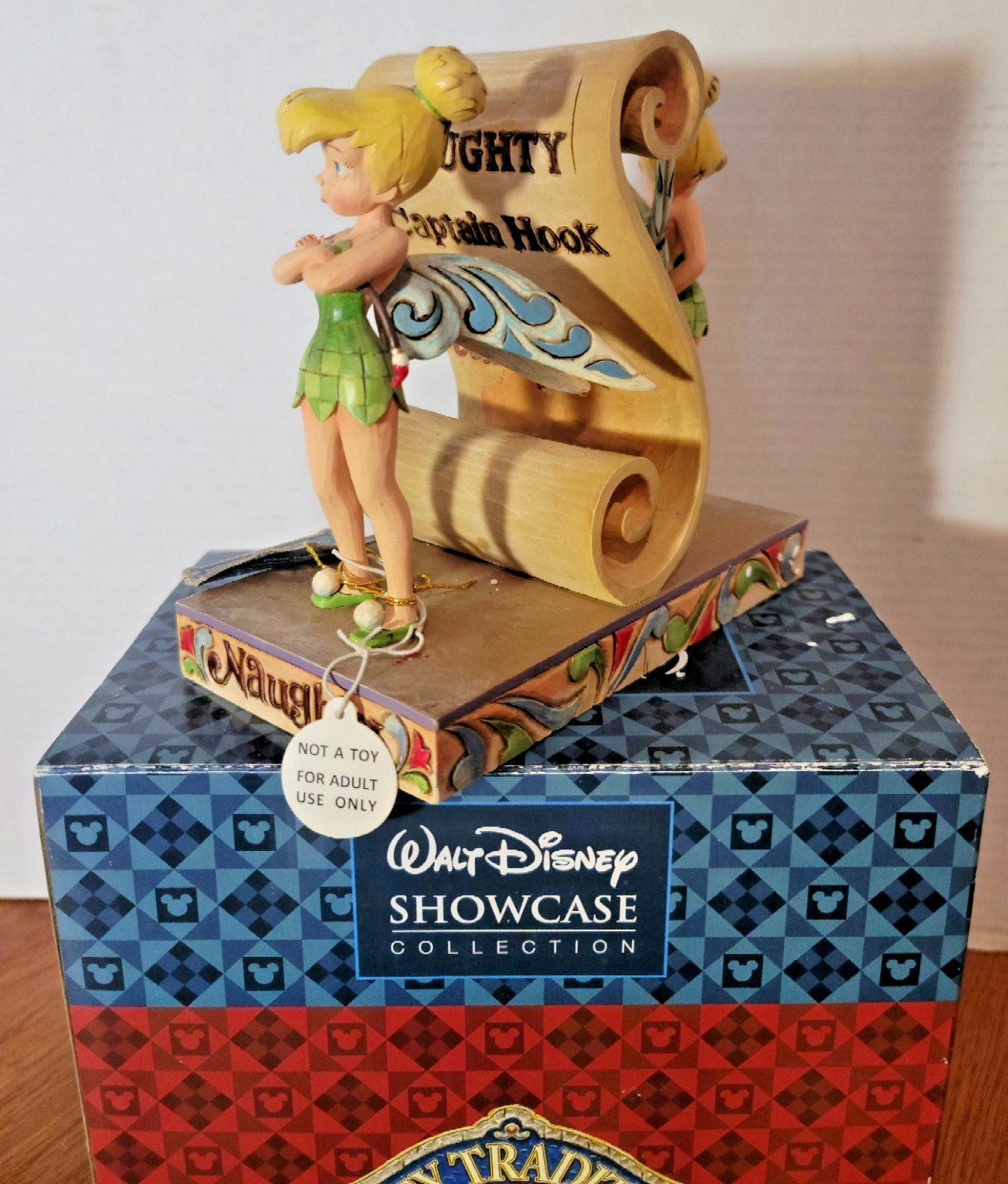 Jim Shore Disney Tinker Bell Have You Been Naughty Or Nice Figurine