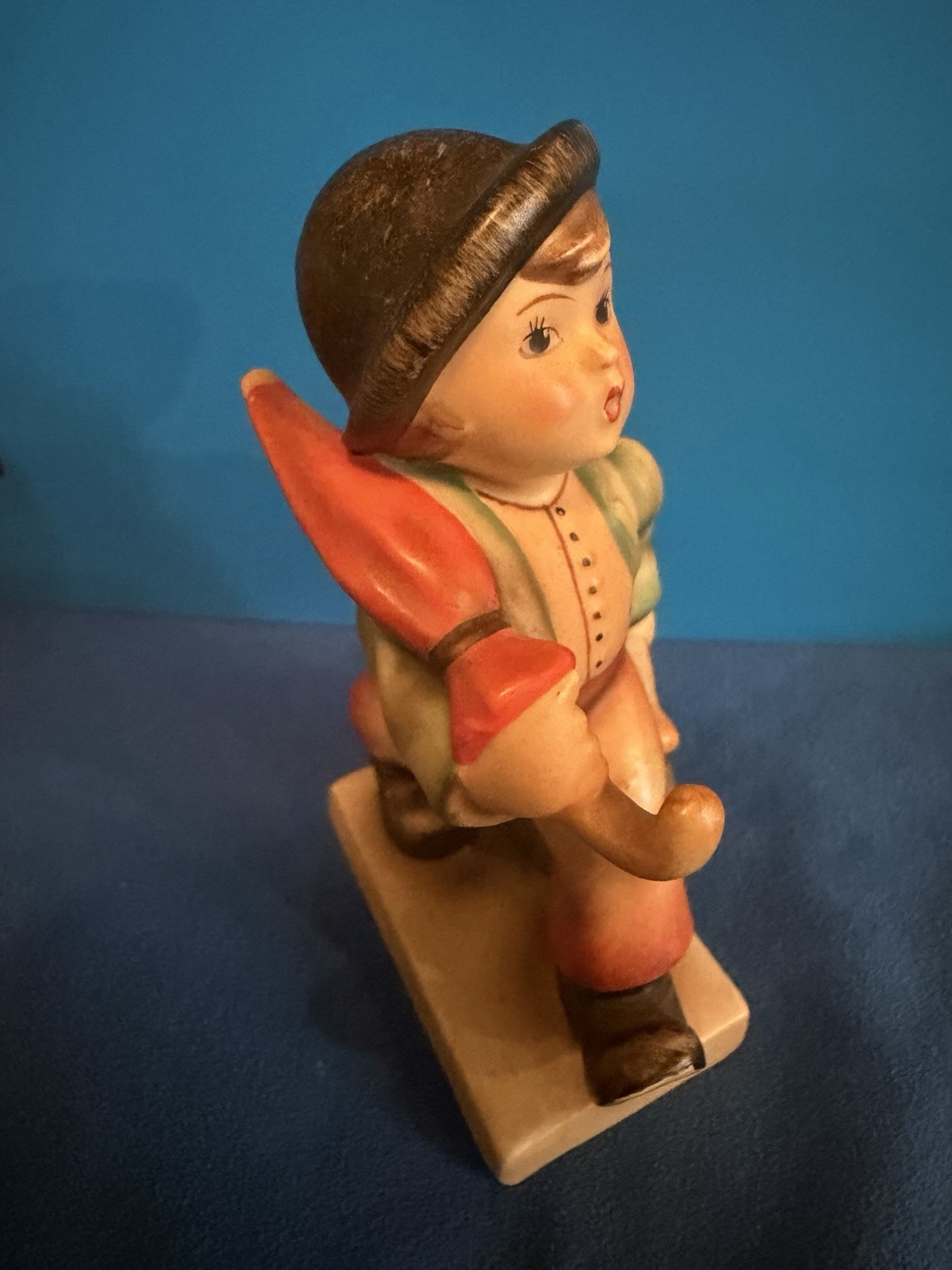 Vintage Hummel Merry Wanderer Figurine West Germany Stamped
