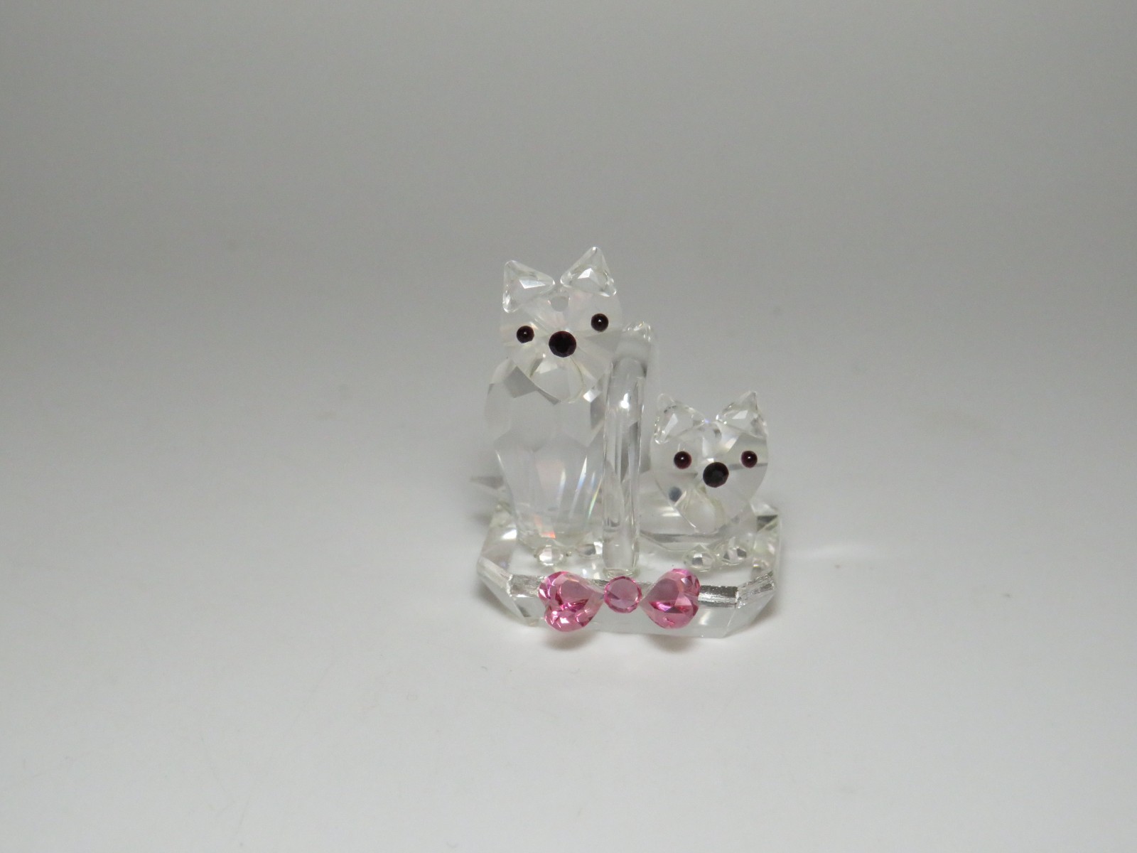 Kittens In A Basket Crystal Miniature 1.25″ Figure