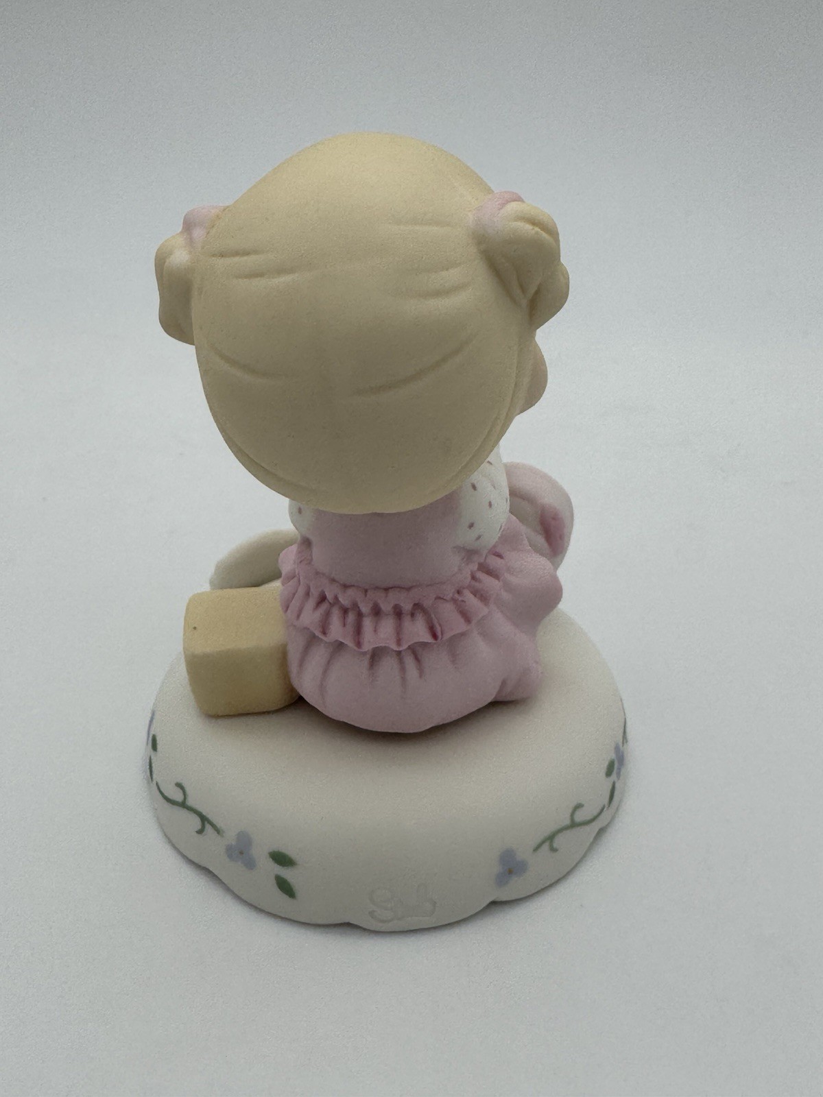 Precious Moments 2014 GROWING IN GRACE AGE 2 BLONDE 142011 Blocks With Box