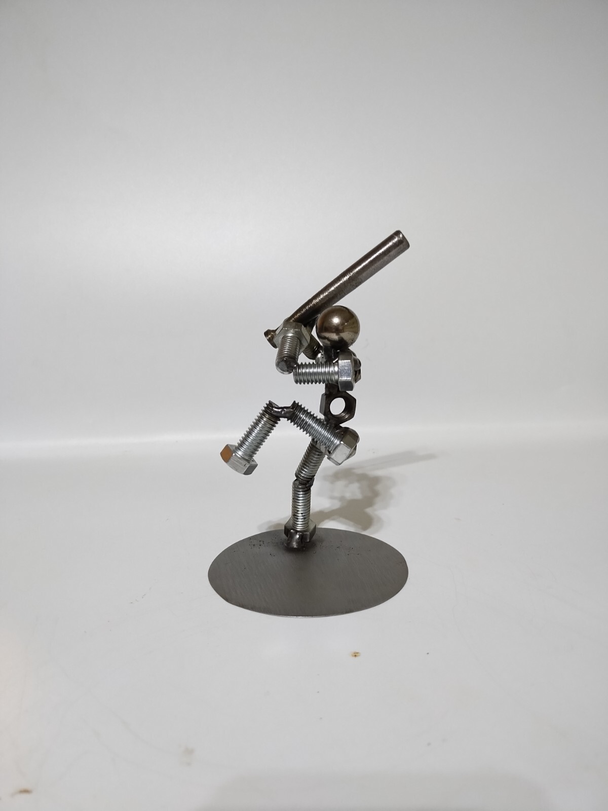 Baseball, Metal Bolt Figurine, Softball, Sports, Athlete, Batter