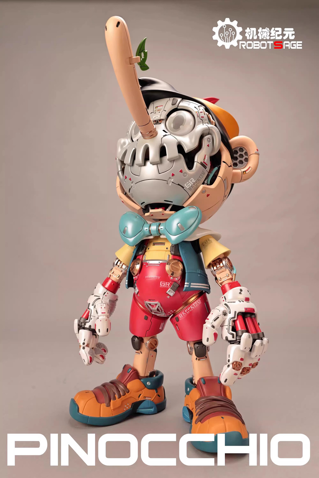 ROBOTS AGE Pinocchio Limited Version Polystone Fashion Figure 16cm New In Stock