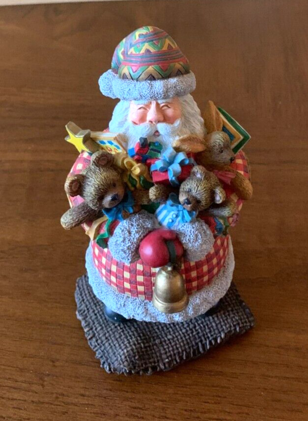LANG & WISE Classic Santa Figurine Santa’s Bears ~ SBB #12 Sherri Buck Baldwin