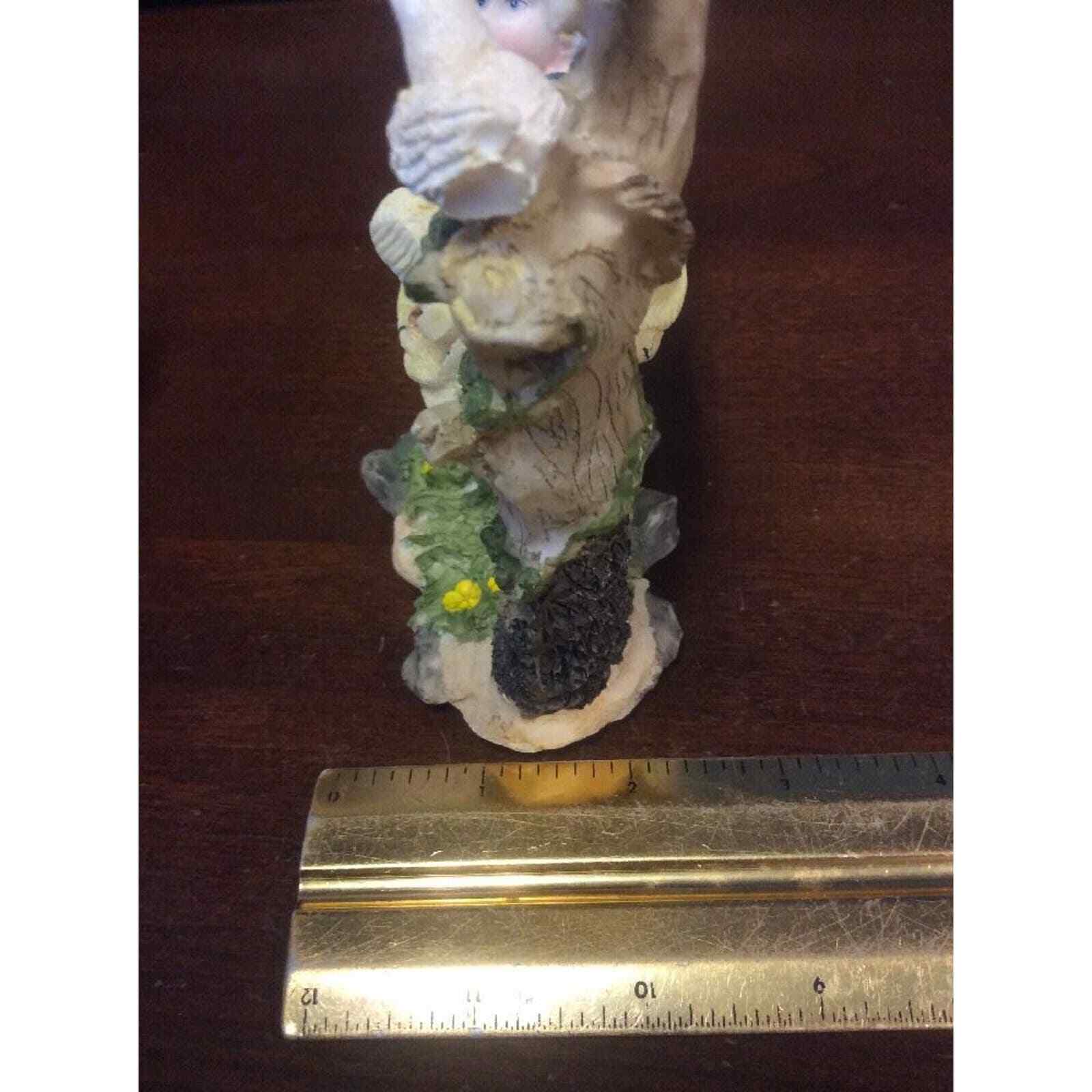 Boy Reading Book In Hammock Surrounded By Nature 6″ Tall Resin Figurine