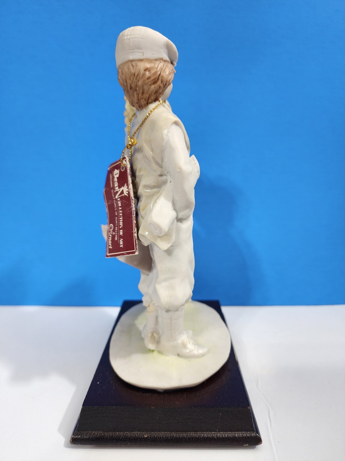 A. BELCARI PORCELAIN MAN AND WOMAN FIGURINE VINTAGE DEAR ARNART 8″