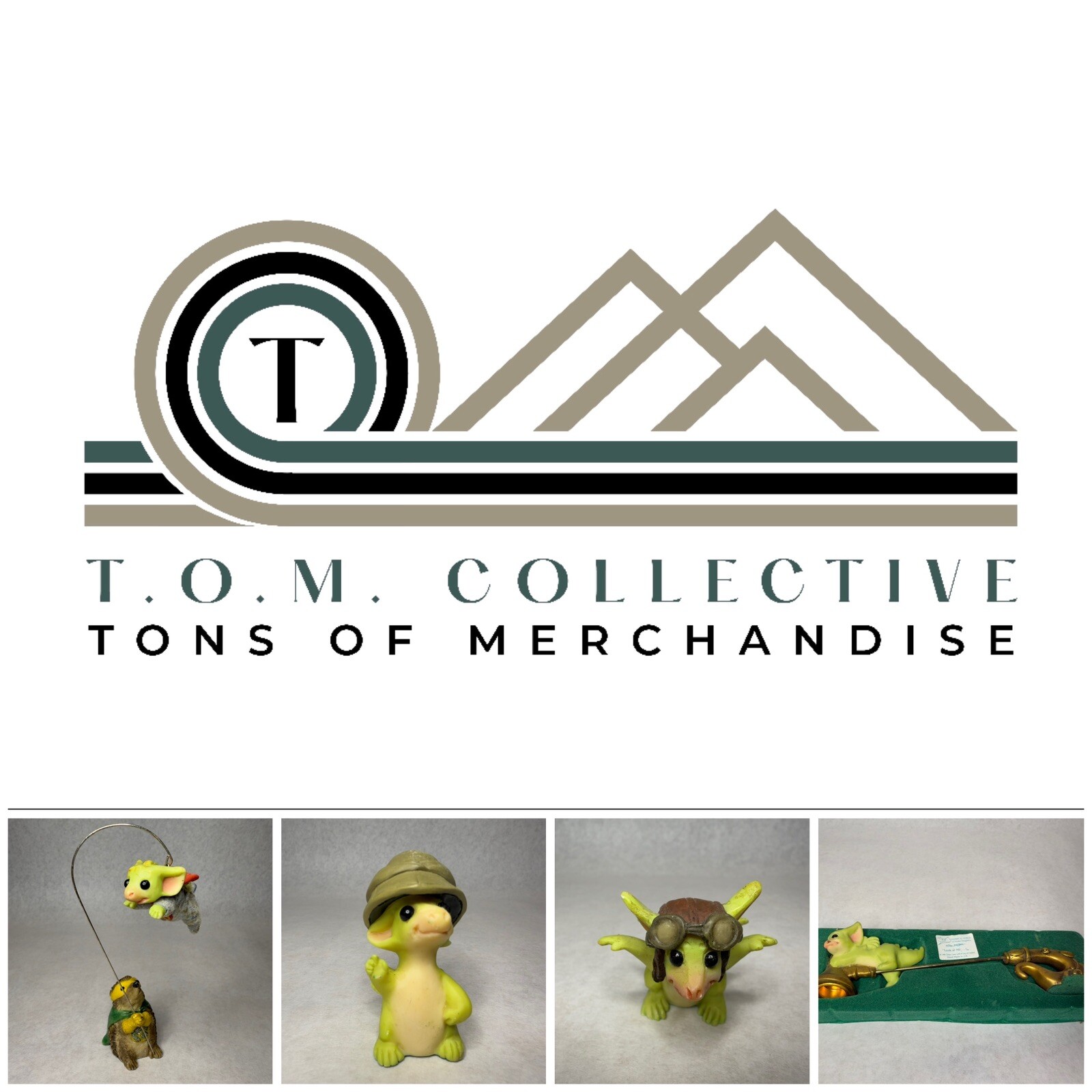 The Whimsical World Of Pocket Dragons Figurines Lot Of 4 FREE SHIPPING C10