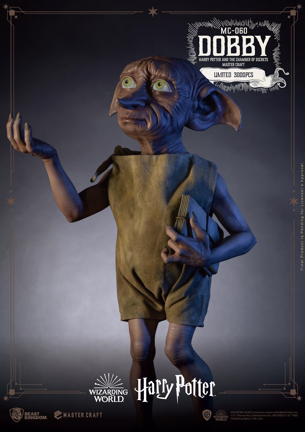 DOBBY Statues by Beast Kingdom harry potter limited edition rare