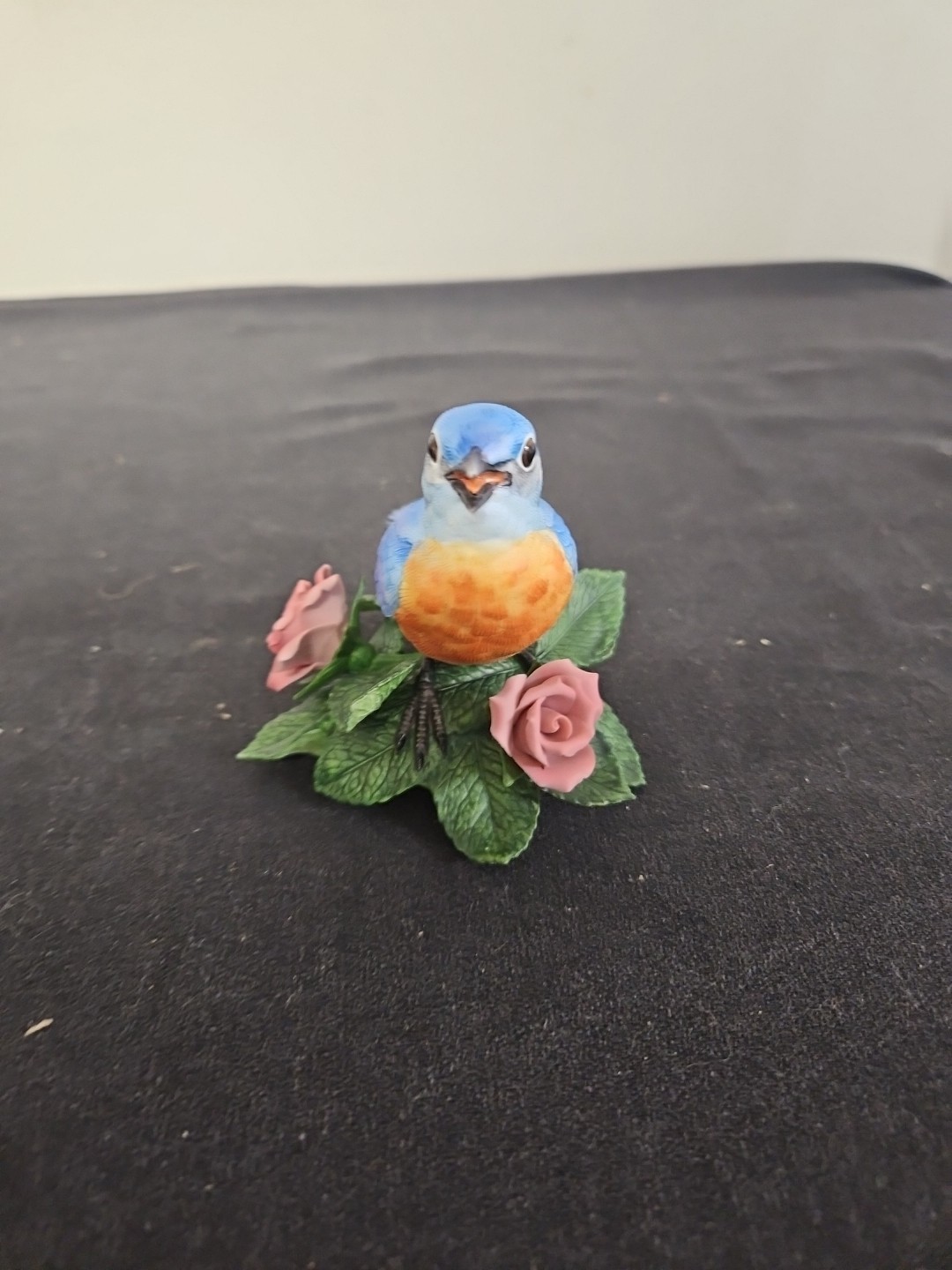 Lenox Eastern Bluebird Garden Birds Fine Porcelain Figurine Chipped