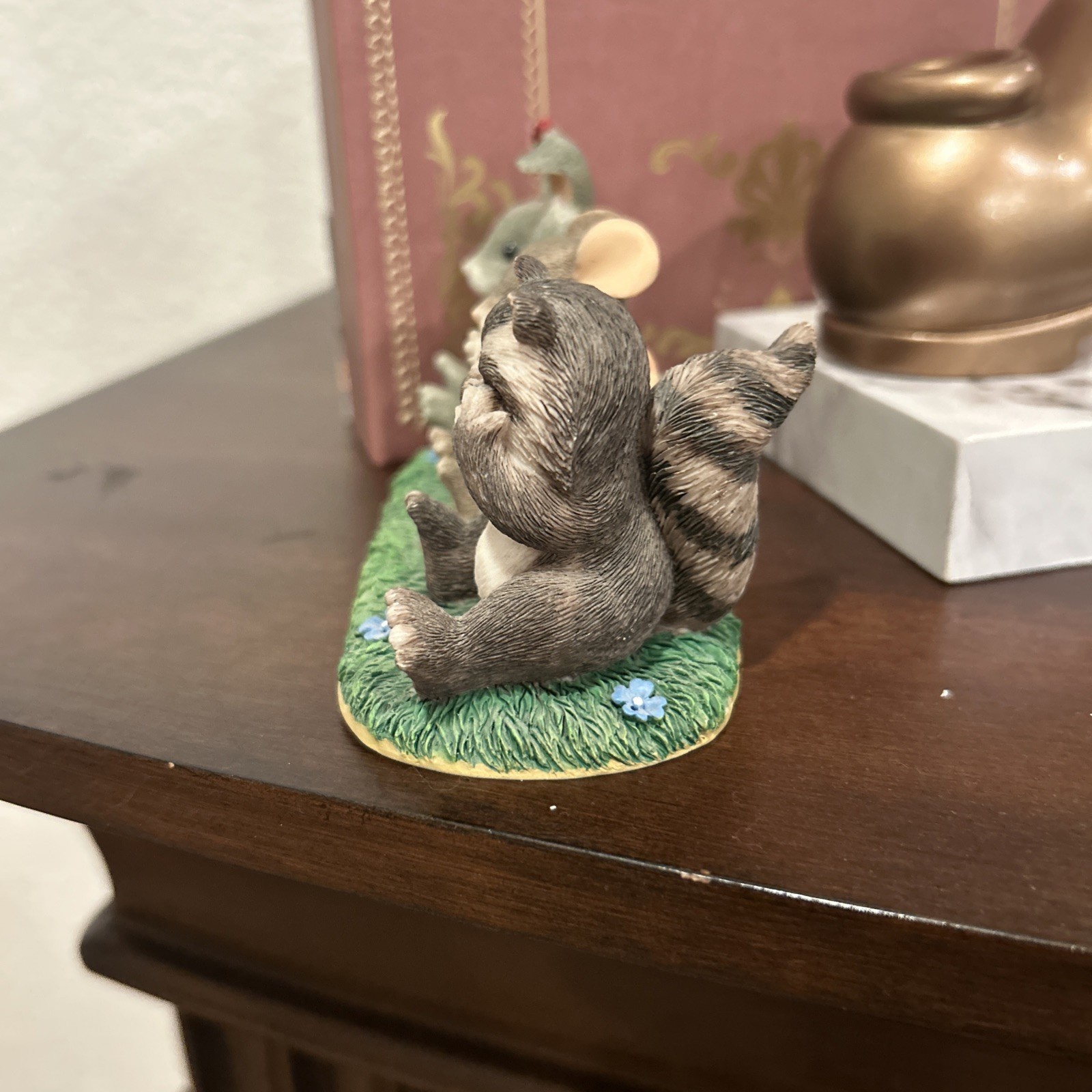 Charming Tails HEAR SPEAK SEE NO EVIL Rabbit Mouse Racoon Figurine 89/717**