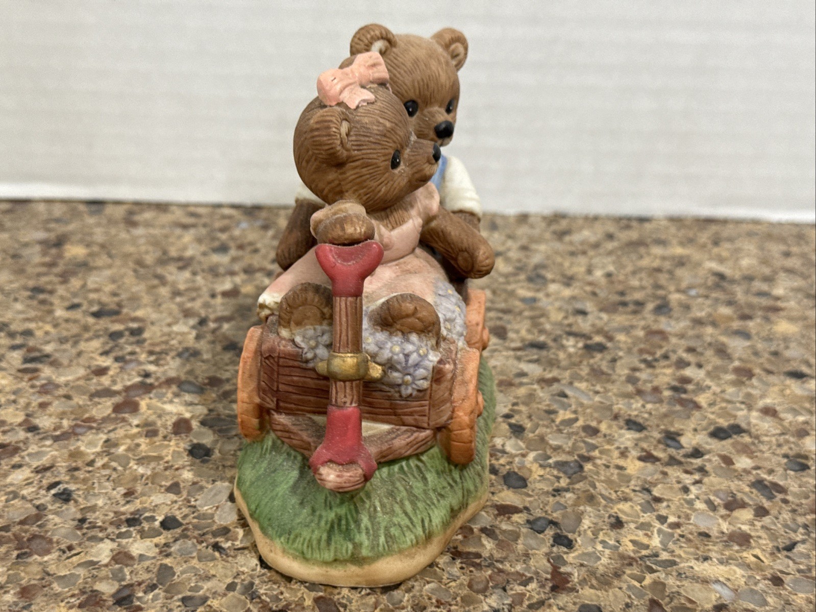 Homco Home Interiors & Gifts Collectible ~Playtime Bears With Wagon~ # 14067-99