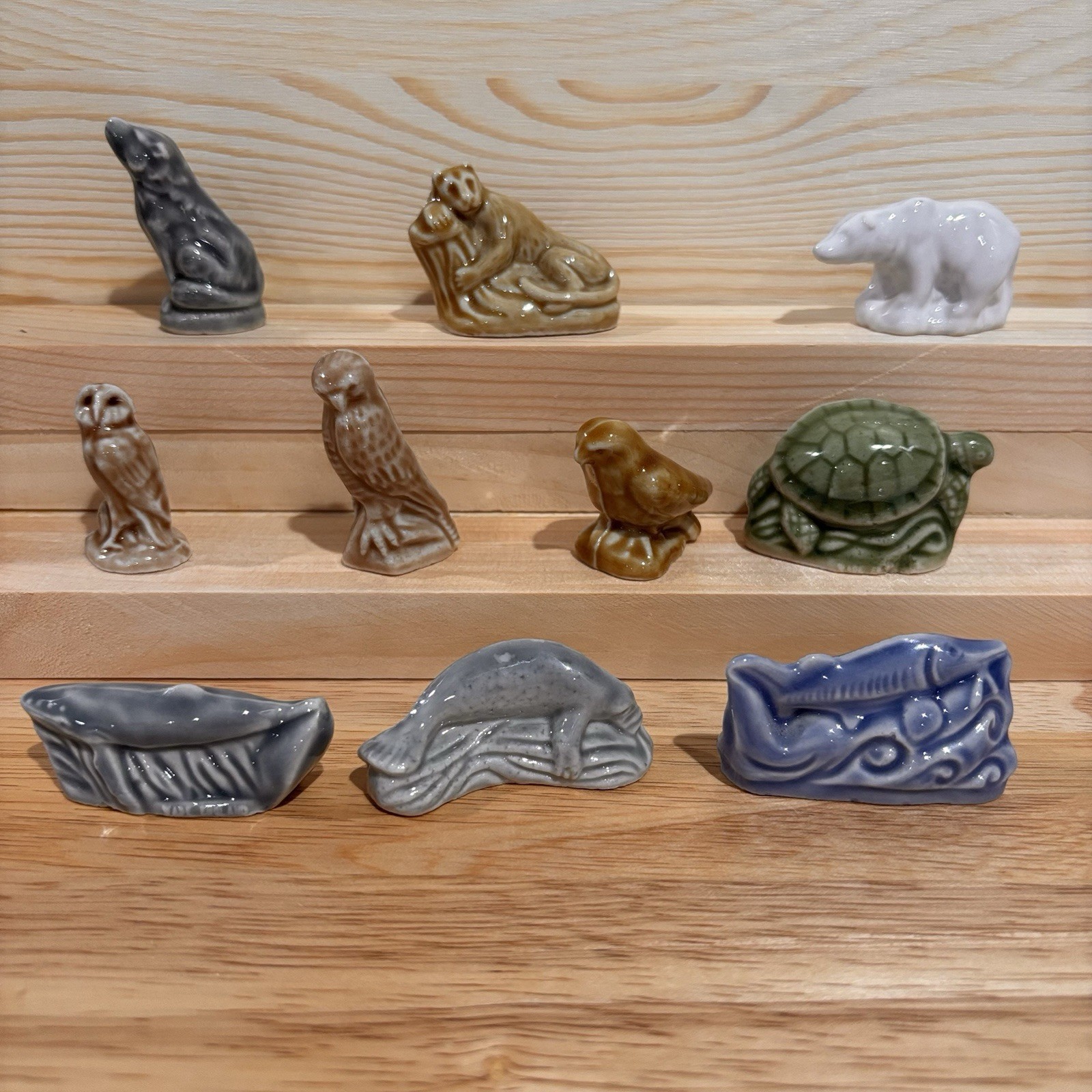 Wade North American Endangered Species Series 10 Figurines COMPLETE SET- England