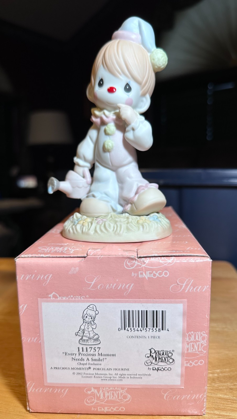 Precious Moments Every Precious Moment Needs A Smile! 111757 MIB Chapel NEW