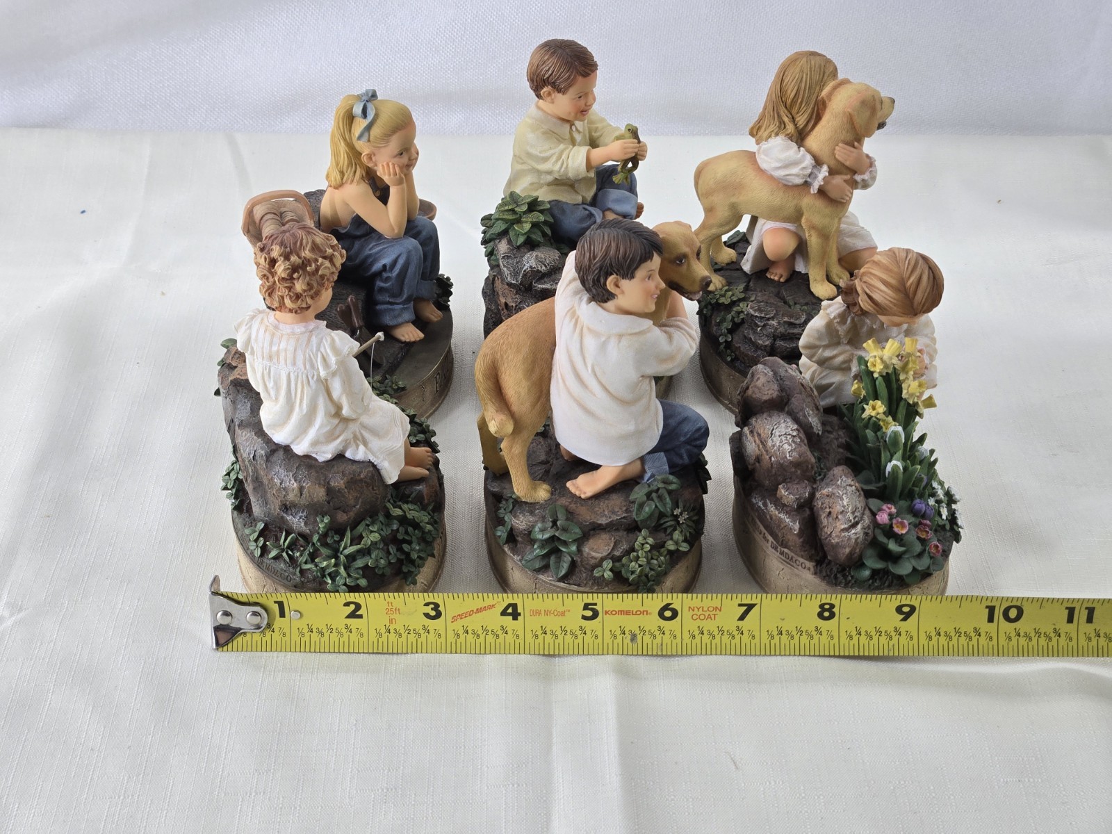 6 Vintage Virtues Demdaco Appreciation Peace Love Patience Humor & Love