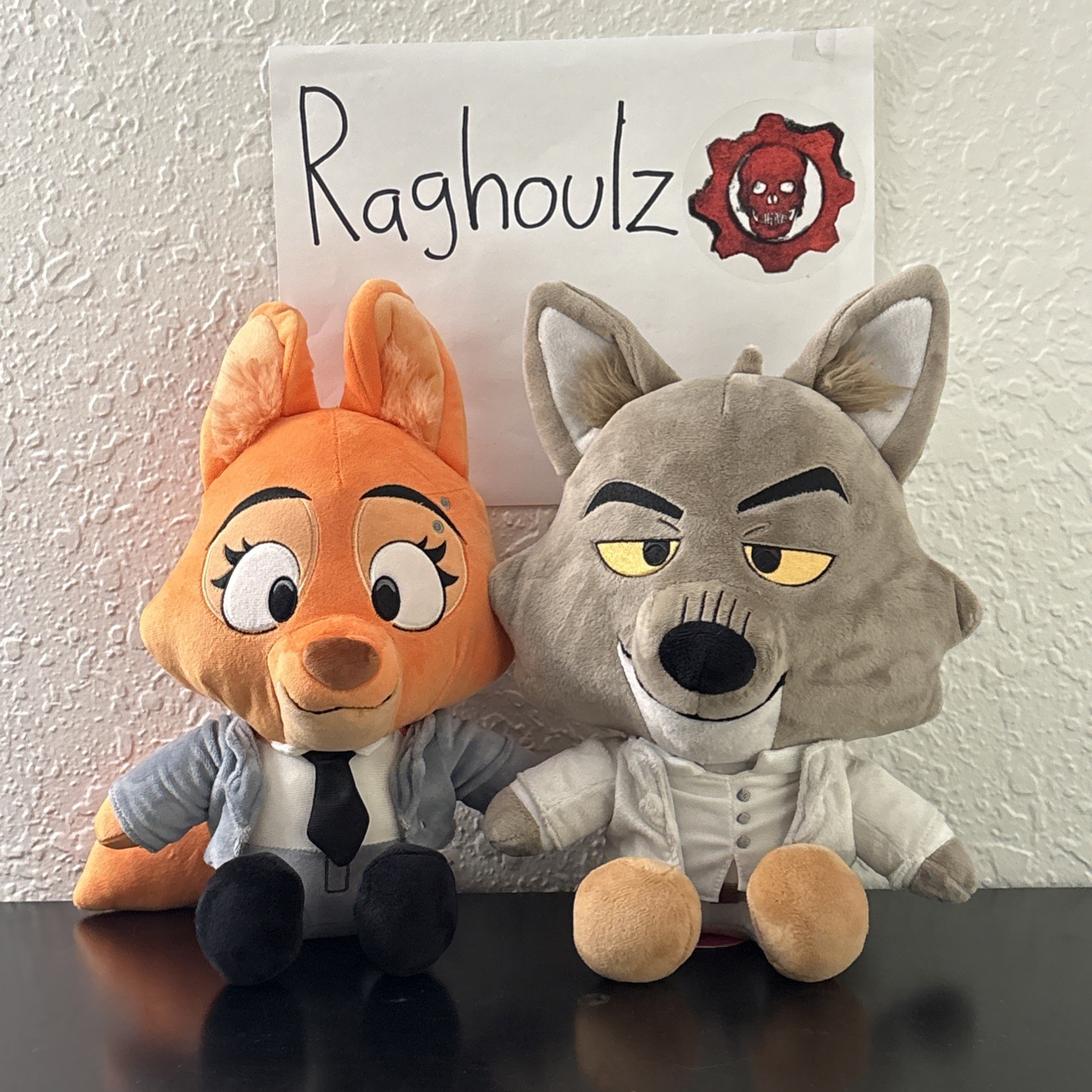 Youtooz Bad Guys 2 Diane Foxington And Mr Wolf Plush Lot