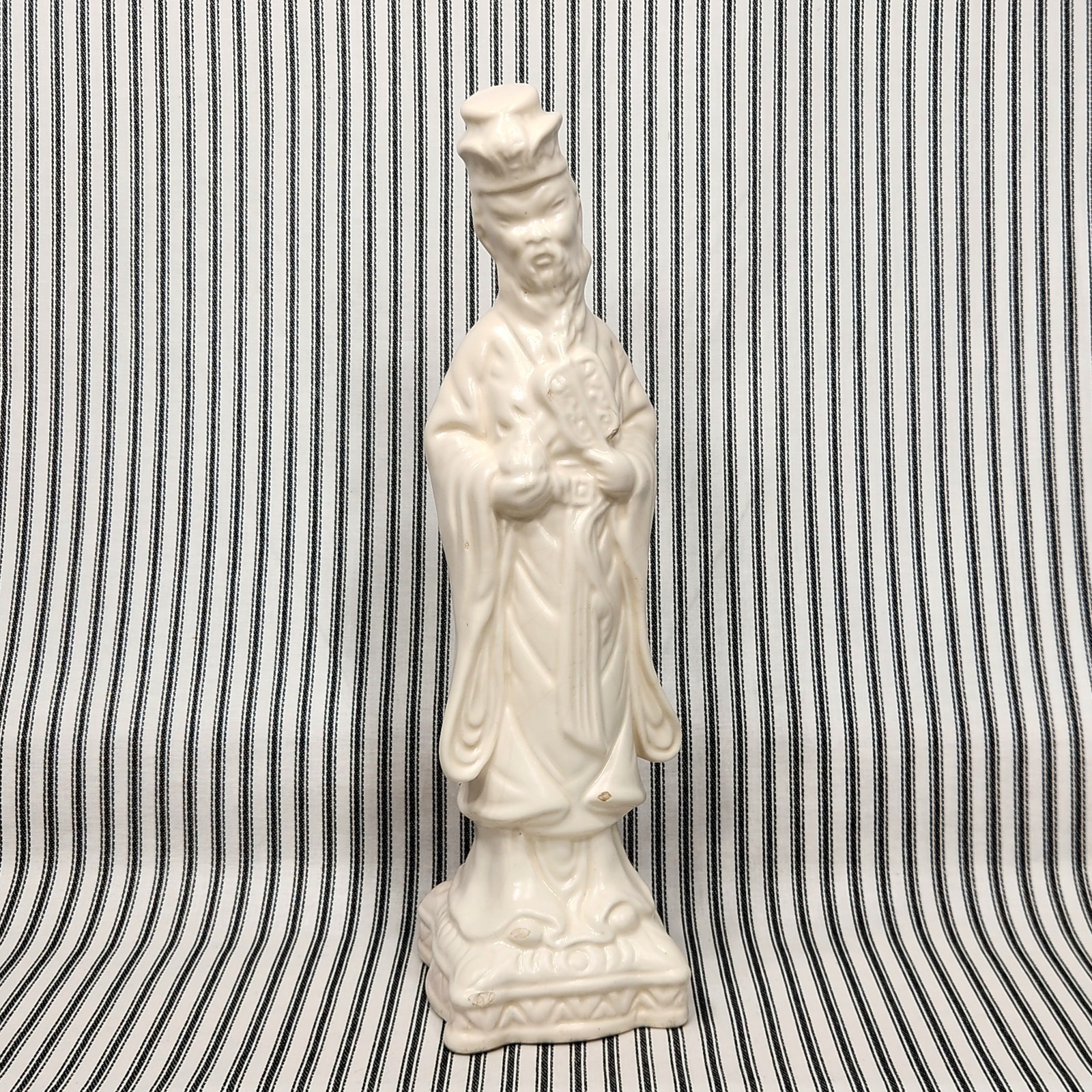 Vintage Figurine “Immortal Scholar” (13¾”T), Ceramic – Ardco (c. 1960s-1970s)