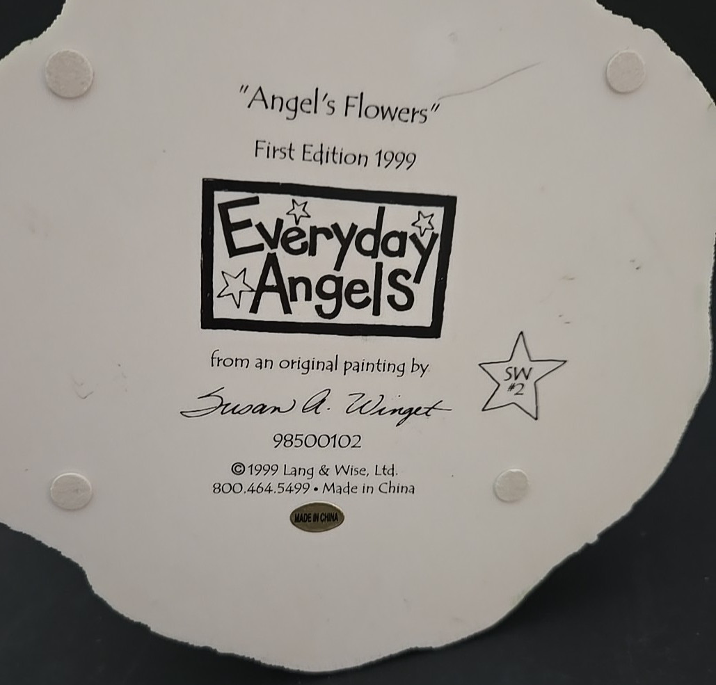 Angel’s Flowers Lang & Wise Susan Winget Everyday Angel’s 1999 First Edition