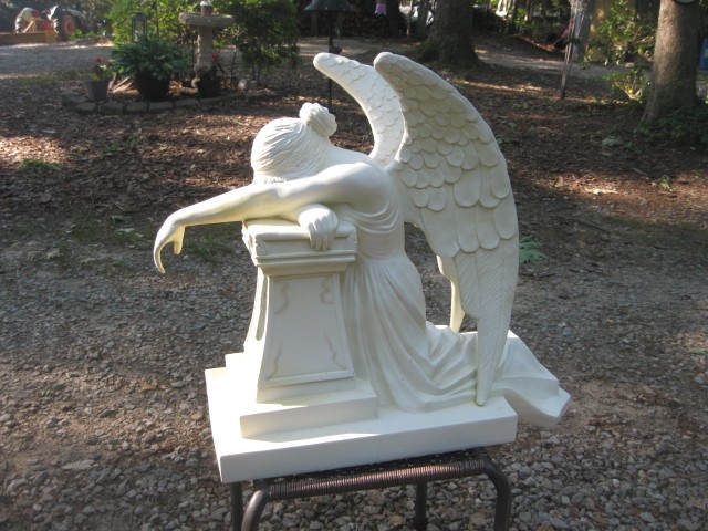 Absolutely Beautiful Resin Reproduction of the Sculpture “The Angel of Grief”