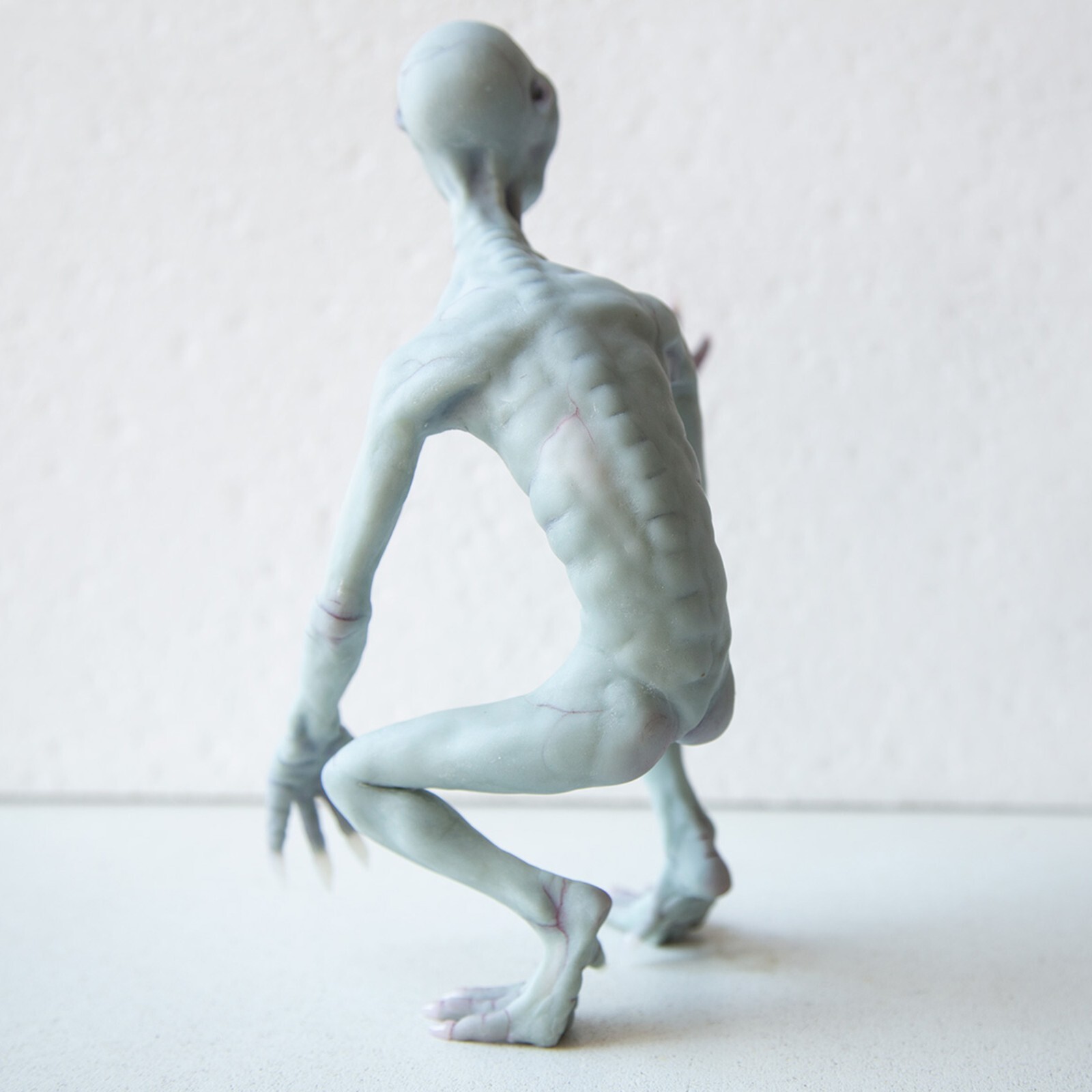 Rake monster, Arizona state cryptid creature OOAK creepy doll the Rake sculpture