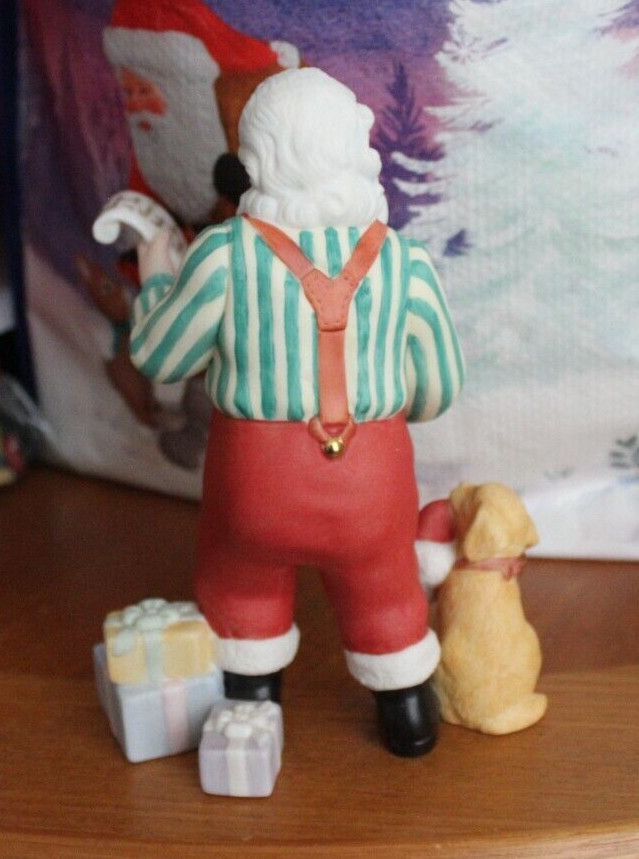 Lenox 2004 Santa’s Flight Plan Limited Edition – Mint Condition 6 3/4″ Tall