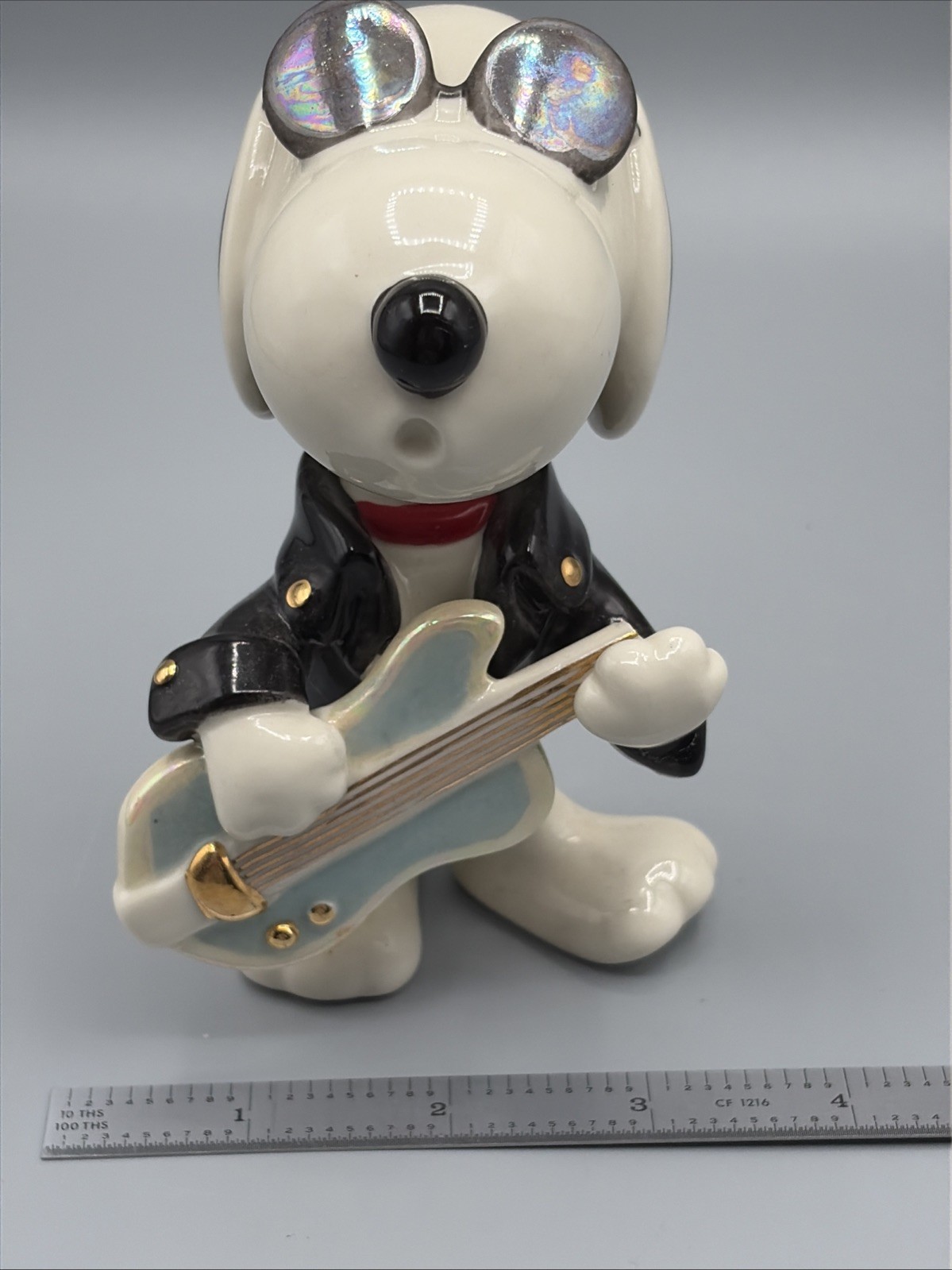 Vintage Lenox Porcelain Peanuts Snoopy “Joe Cool Rockstar” *AS IS*