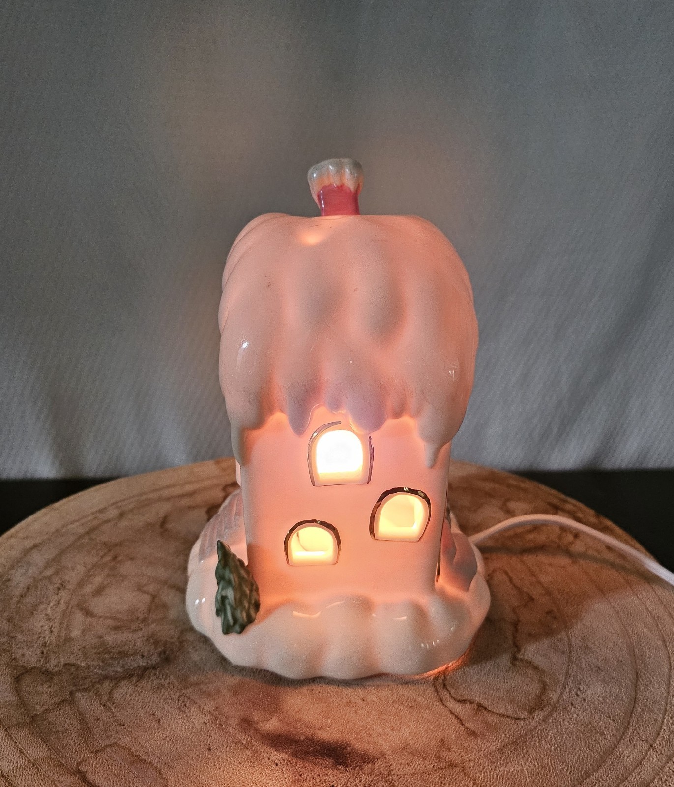 Vintage Lenox Dr Seuss THE HOUSE OF J.P. WHO Lights Up 2000 EUC