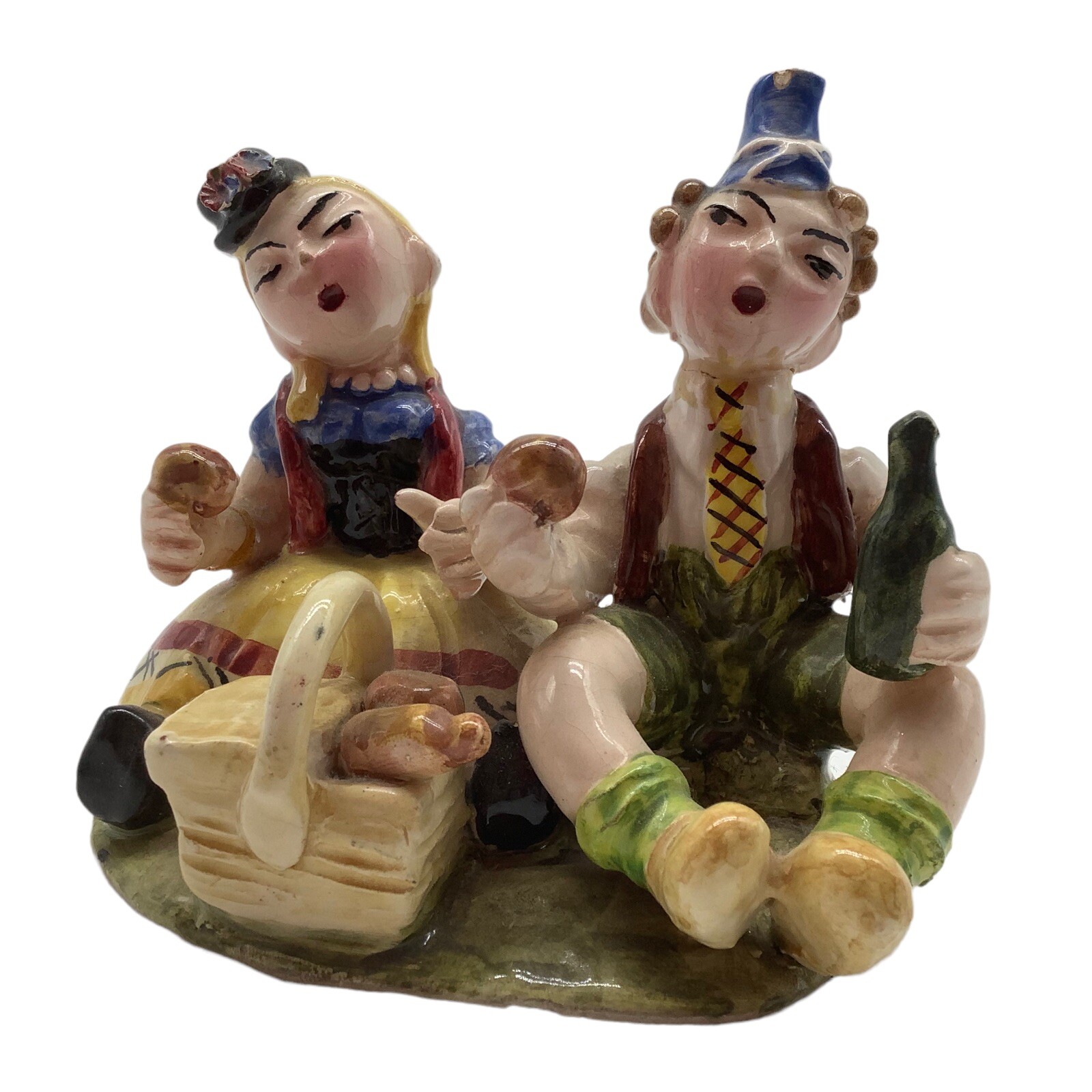 Leopold Leo Anzengruber, Lucchesi or Carraresi Vintage/Antique Italian Figurine