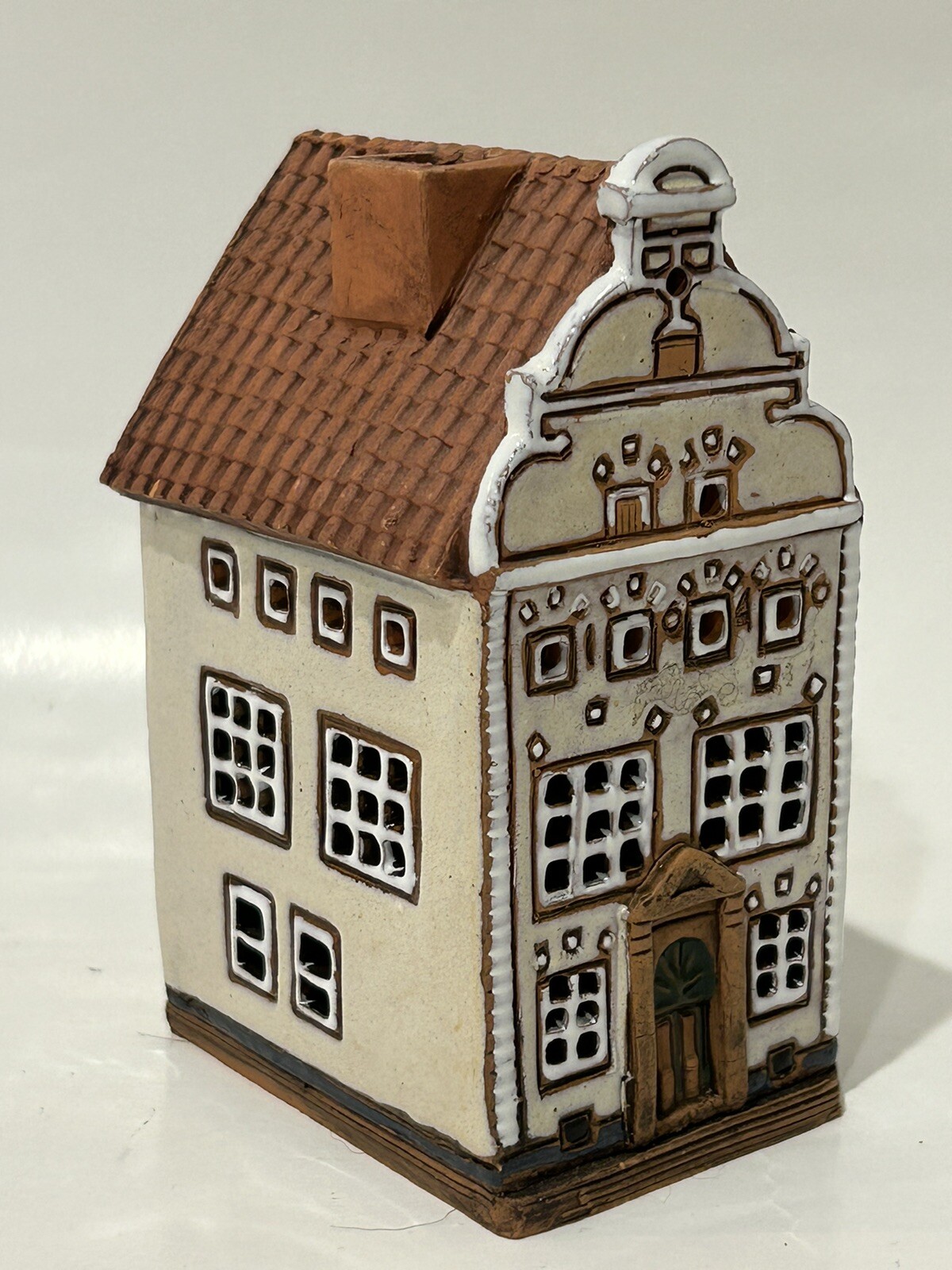 Riga Mini Miniatures Incense Pottery Ceramic House The Three Brothers Latvia