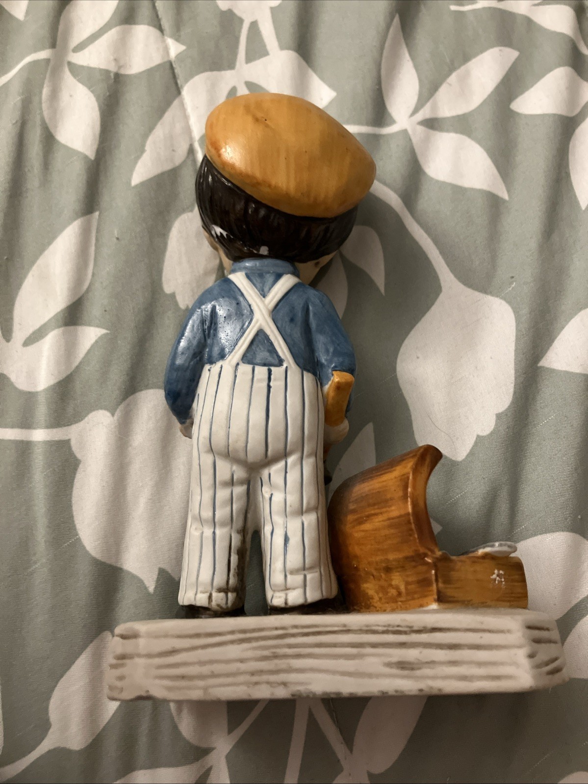Fran Mar Gorham Moppets Figurine “A Helping Hand a Warm Heart” Boy With Tools