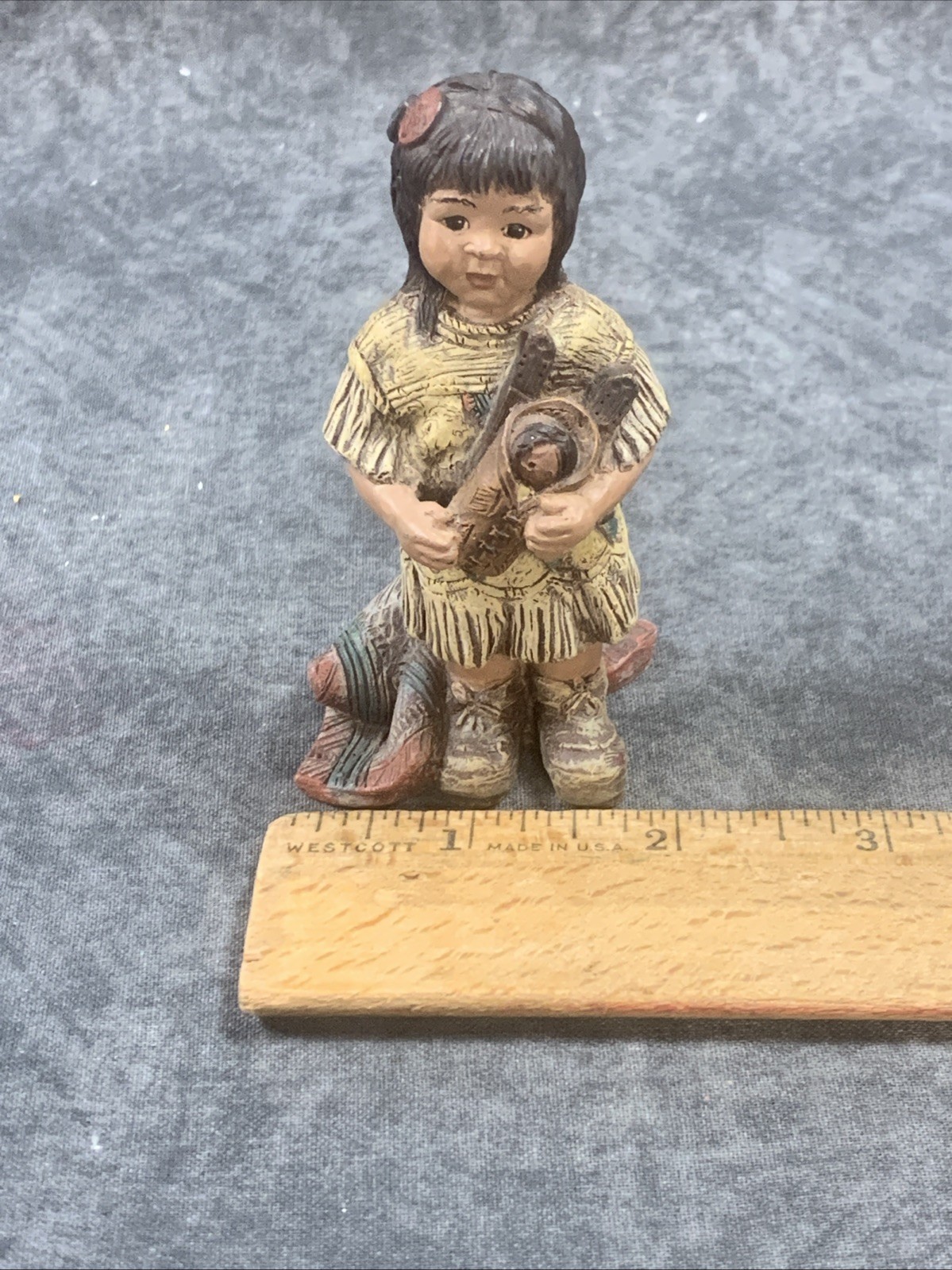Sarah’s Attic Native American Girl Figurine “Moon Dance” 1992 Limited Edition