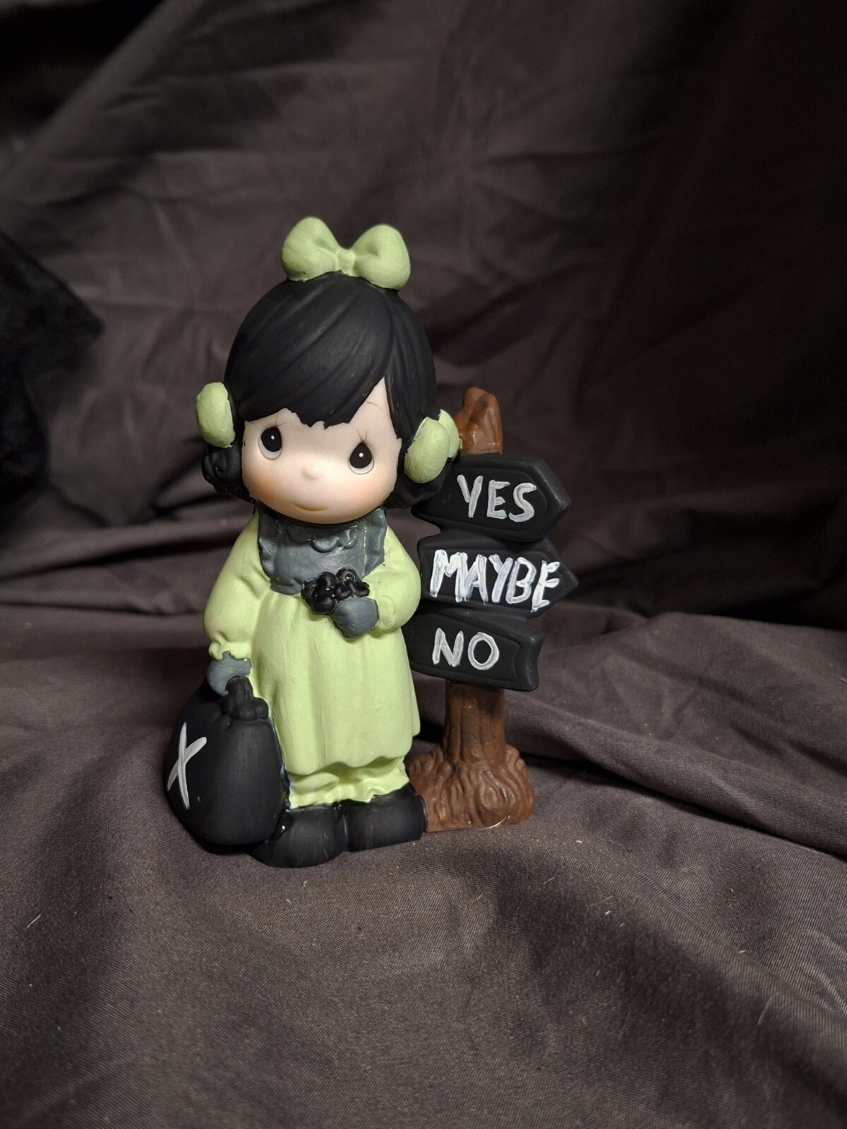 Altered Moments, Precious Moments figurine, Handpainted, Med Size