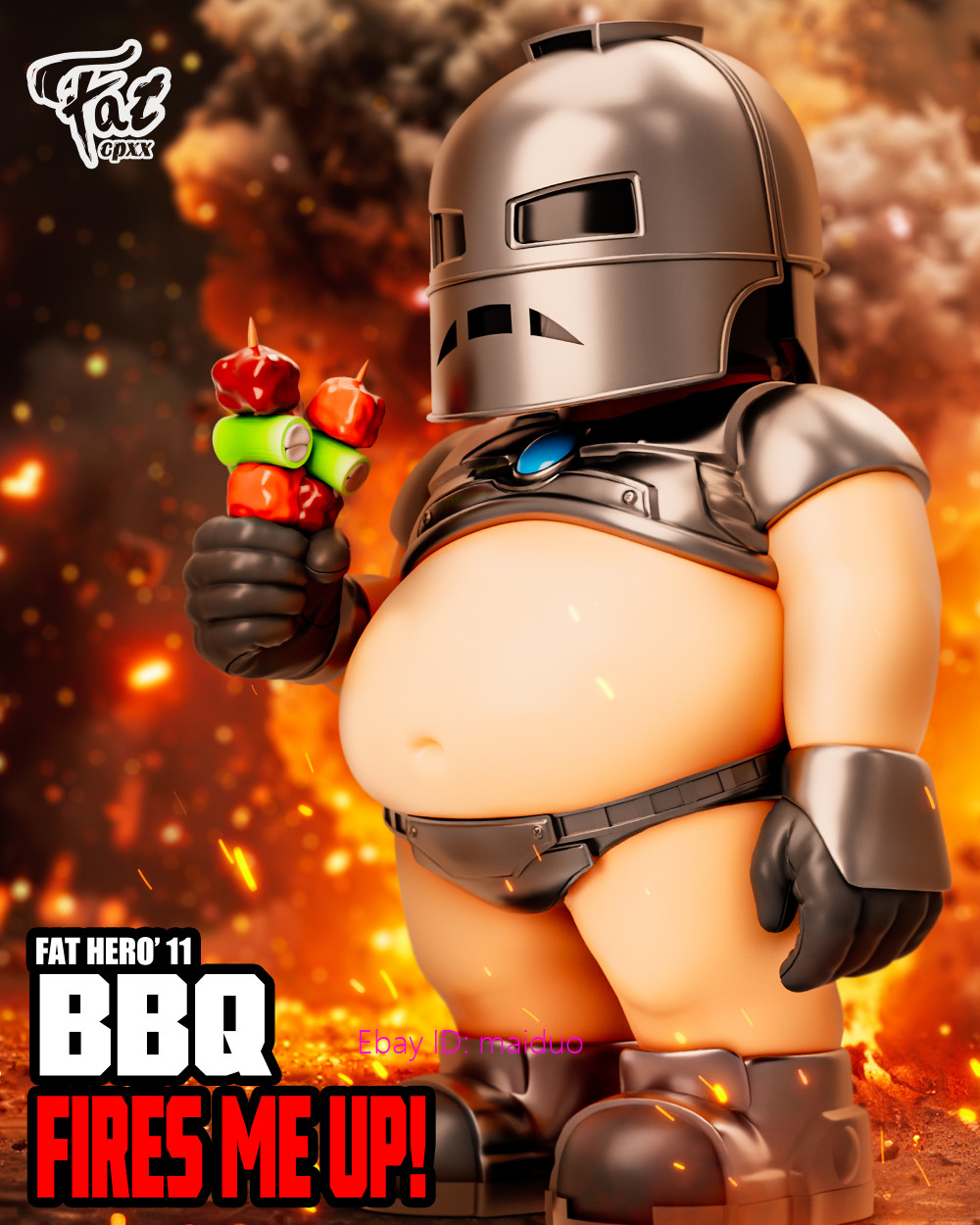Fat CP1 Resin FatCpxx Studio Figure Statue Collectibles 19.5cm Presale