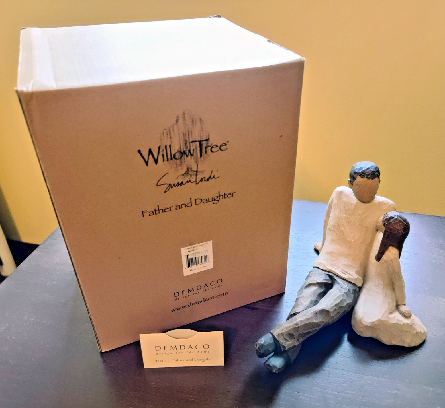 Willow Tree 26031 Father and Daughter by Susan Lordi in Box with Card