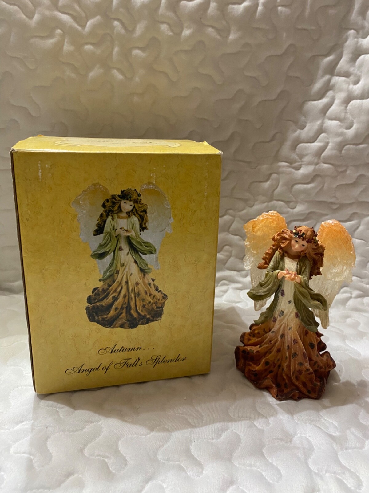 BOYDS CHARMING ANGELS COLLECTION – AUTUMN… ANGEL OF FALL’S SPLENDOR- 1E