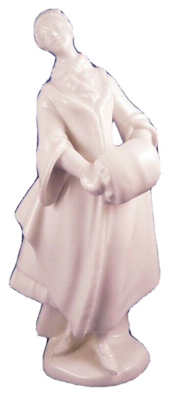 20thC Augarten Wien Vienna Porcelain Ice Skater Figure Figurine Porzellan Figur