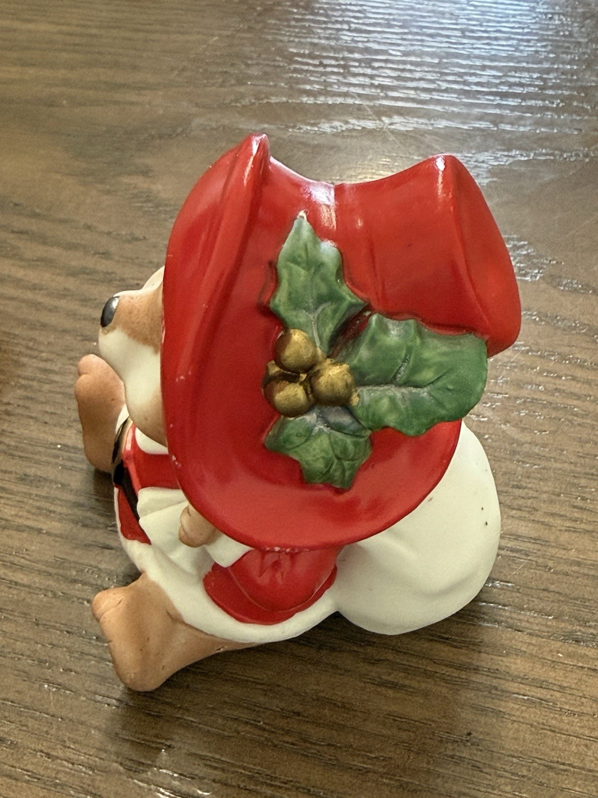 Vintage Homco Christmas Figurines Santa Family Bears (Set Of 3) Figurines #5600