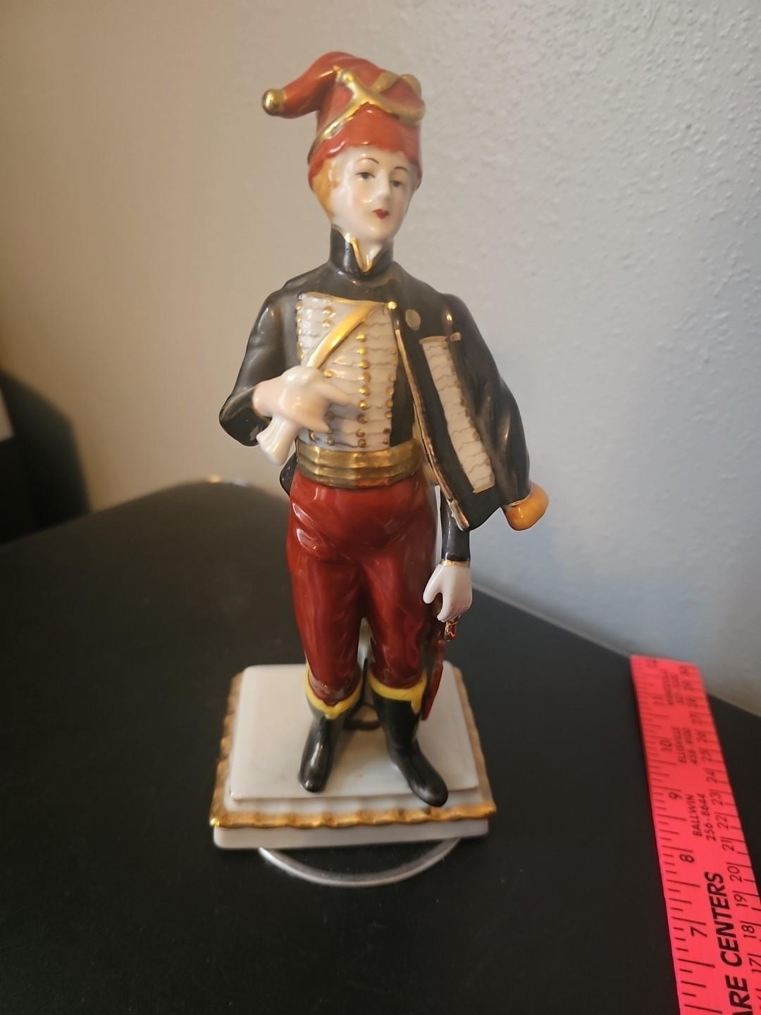 European Antique Soldier Drummer Figurine 1850-1900