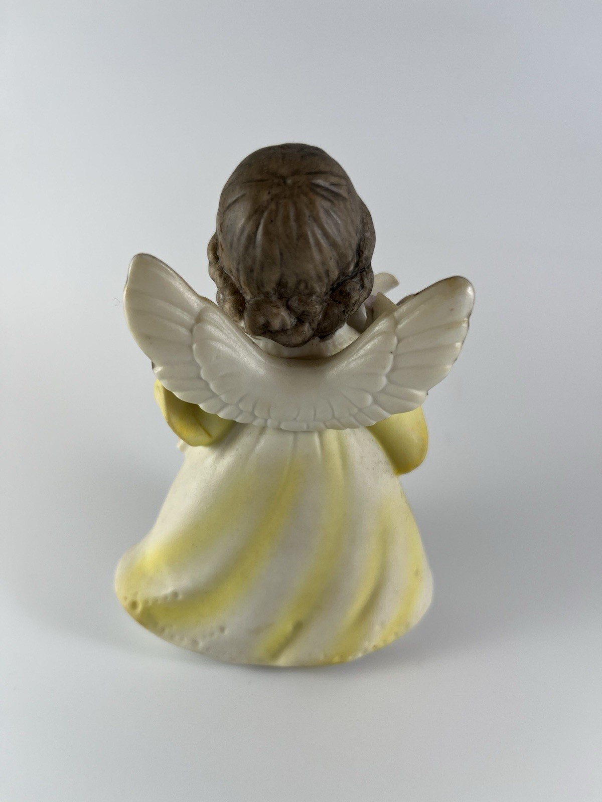 Vtg Norleans 4” February Girl Angel Figurine