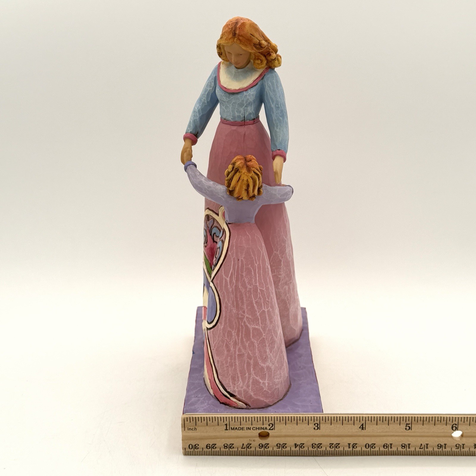 Jim Shore Heartwood Creek I Love You Mother And Daughter Figurine 2006 C4007243
