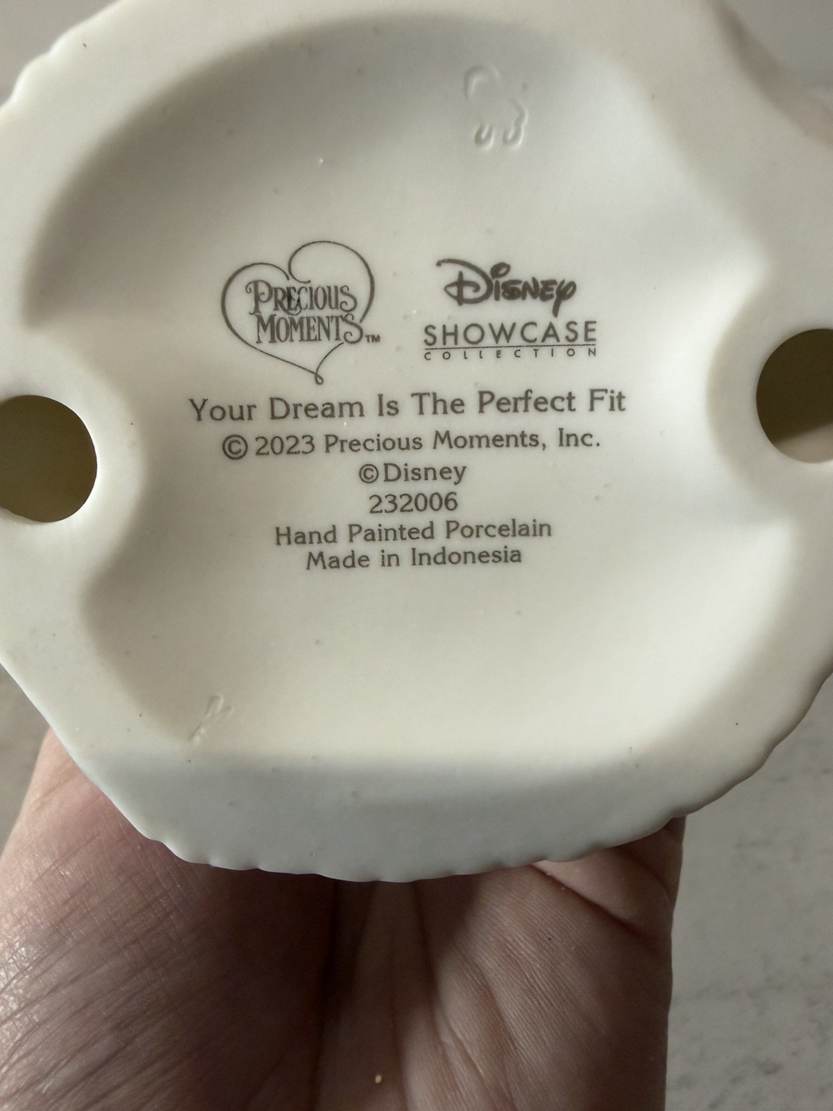 Disney Precious Moment Cinderella Your Dream Is The Perfect Fit 232006 New W Box