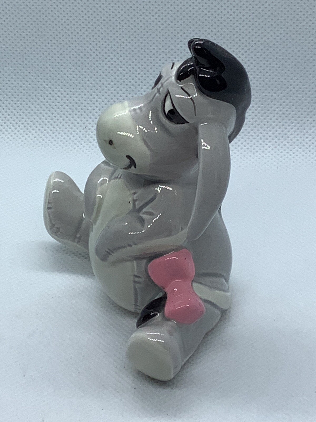 Disney Figurine Eeyore Ceramic Vintage Japan Winnie the Pooh 4” Collectible HTF