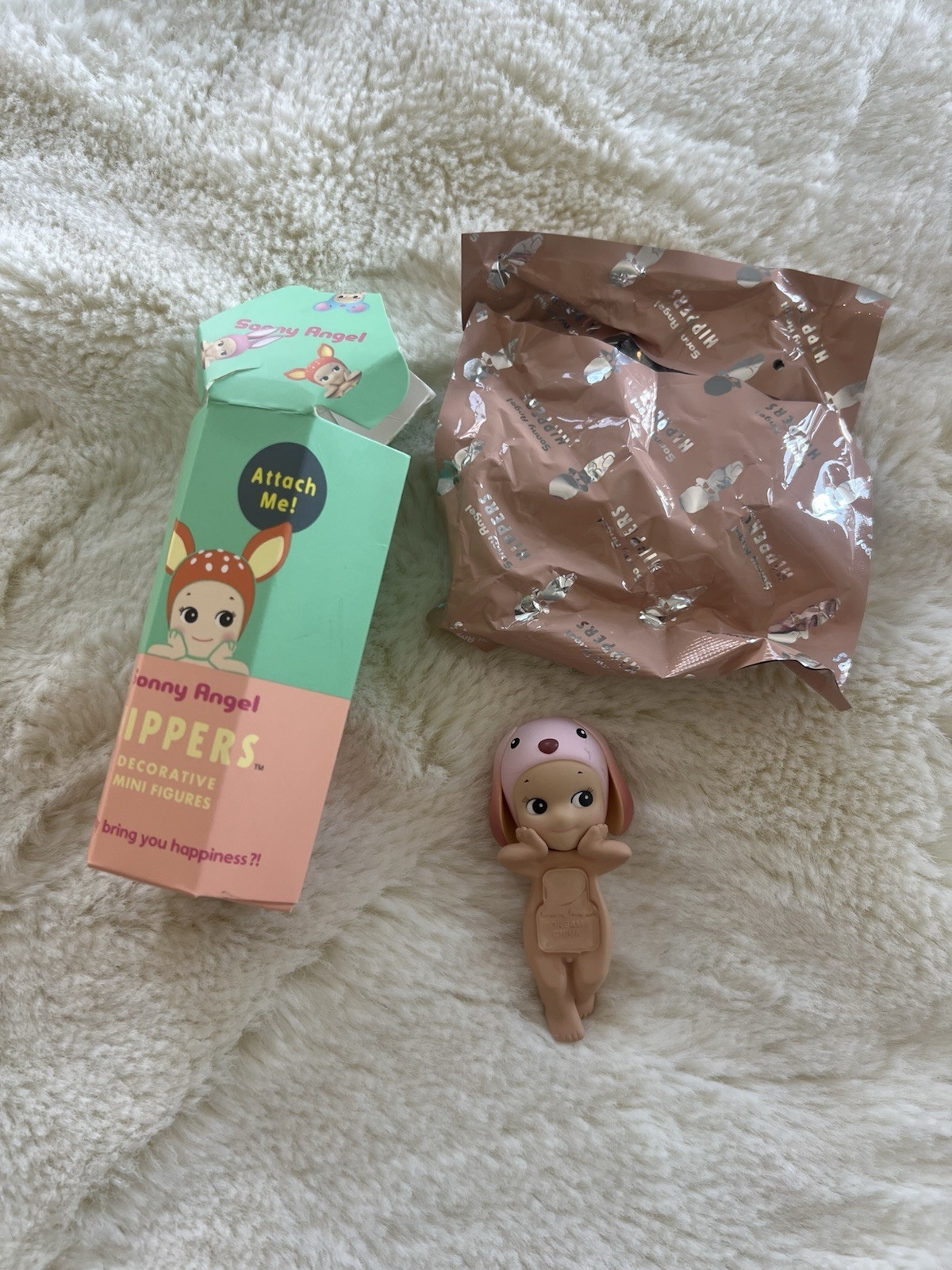 Authentic Sonny Angel Hipper Lop Ear Rabbit. Open Box. Purchased In Japan