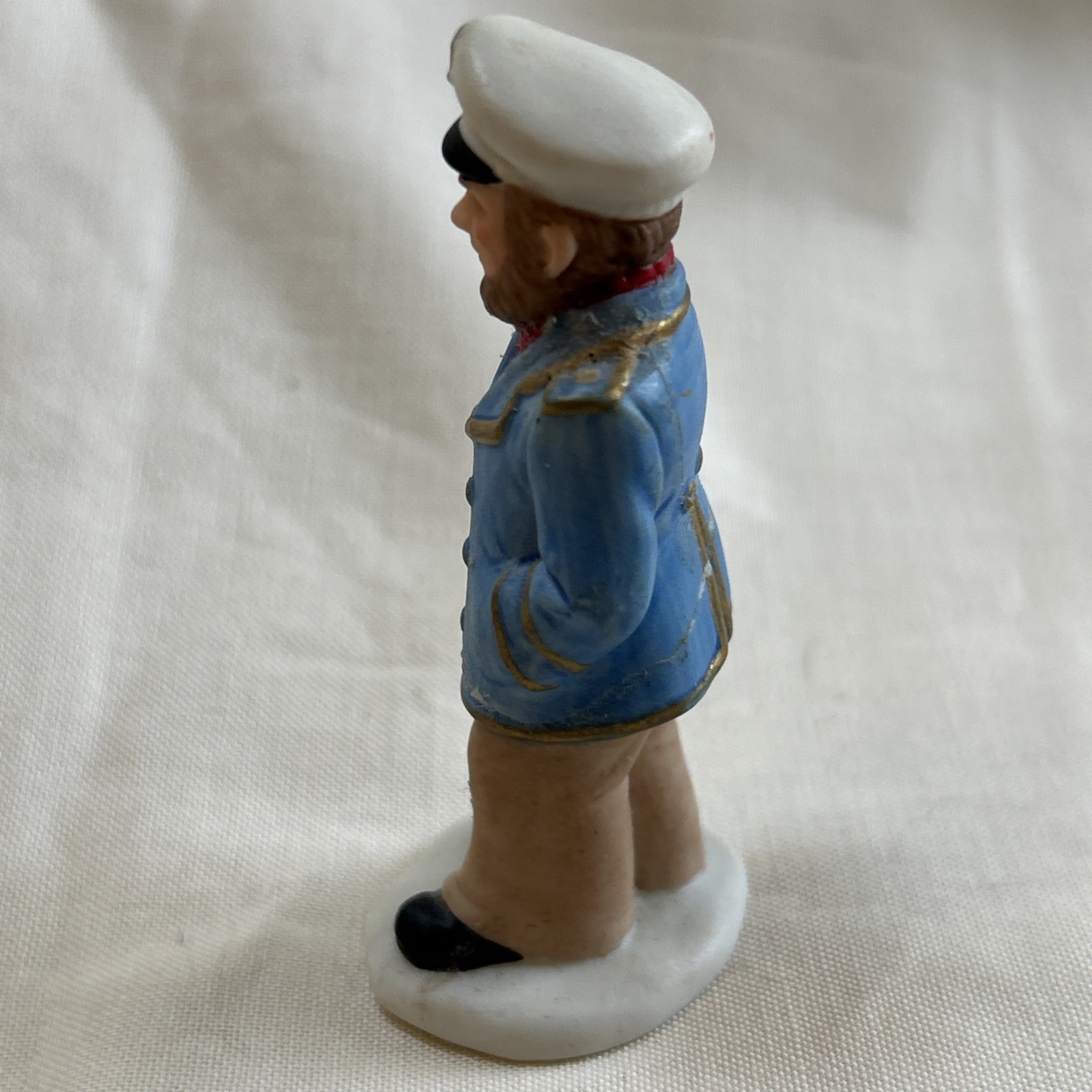 LEFTON Nautical Colonial Village Figure Captain Seamen #-9